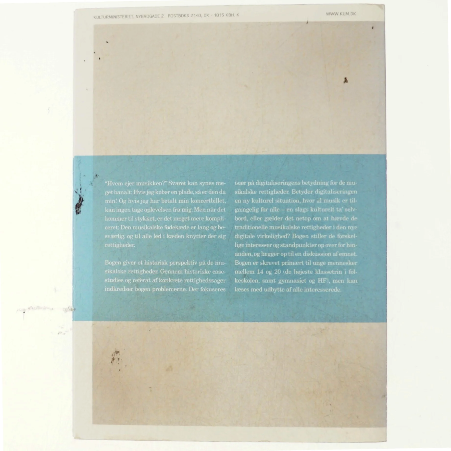 Hvem ejer musikken? : en bog om musik og ophavsret - Forfatter Finn Gravesen