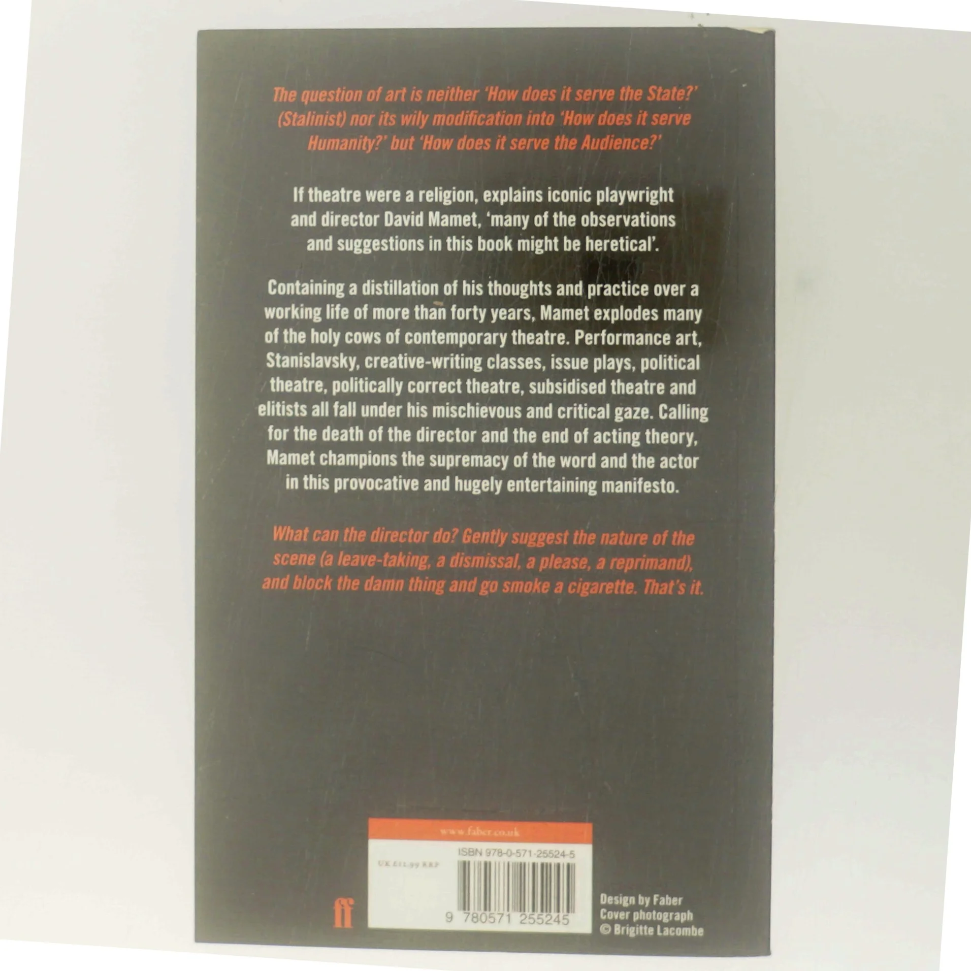 Theatre af David Mamet (Bog)