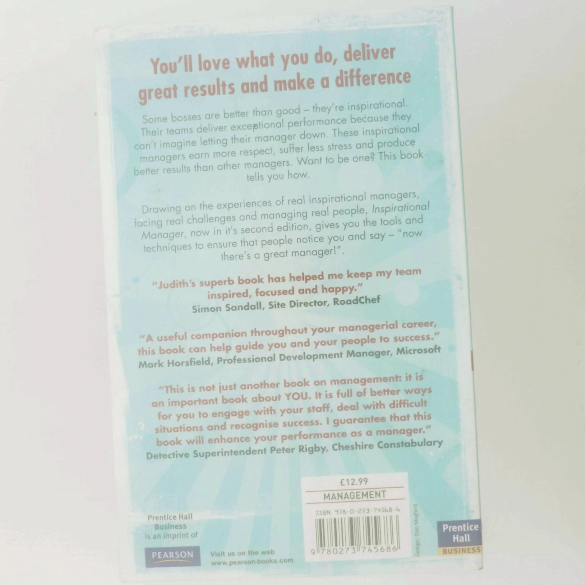 Inspirational Manager af Judith Leary-Joyce (Bog)