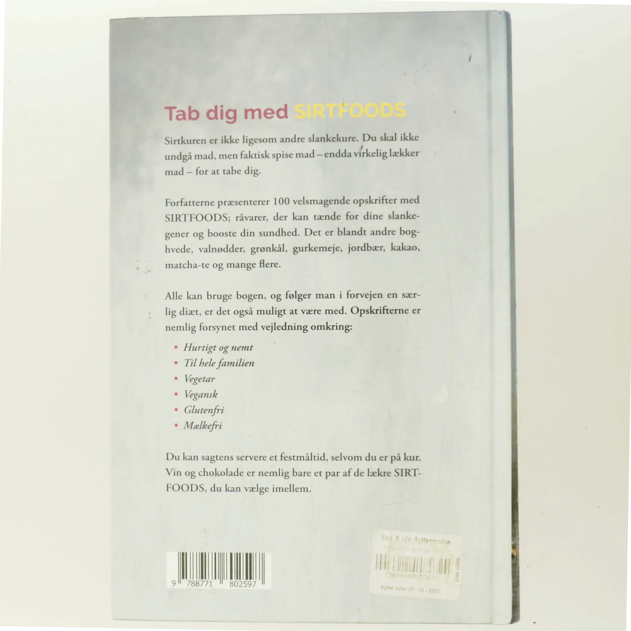 Slank med sirtfoods af Aidan Goggins (Bog)