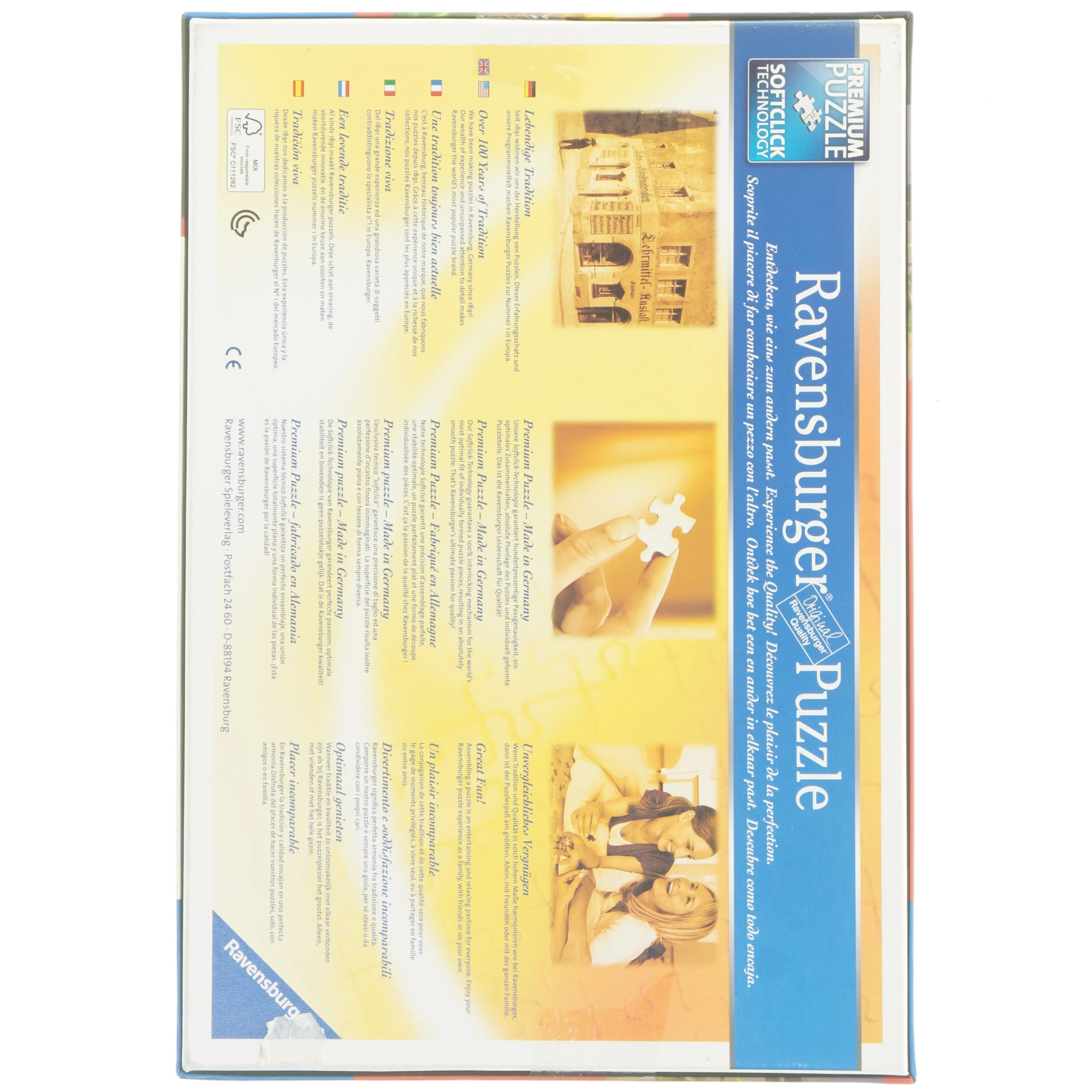 Star Wars: The Force Awakens puslespil, 500 brikker fra Ravensburger (str. 500 brikker cm)