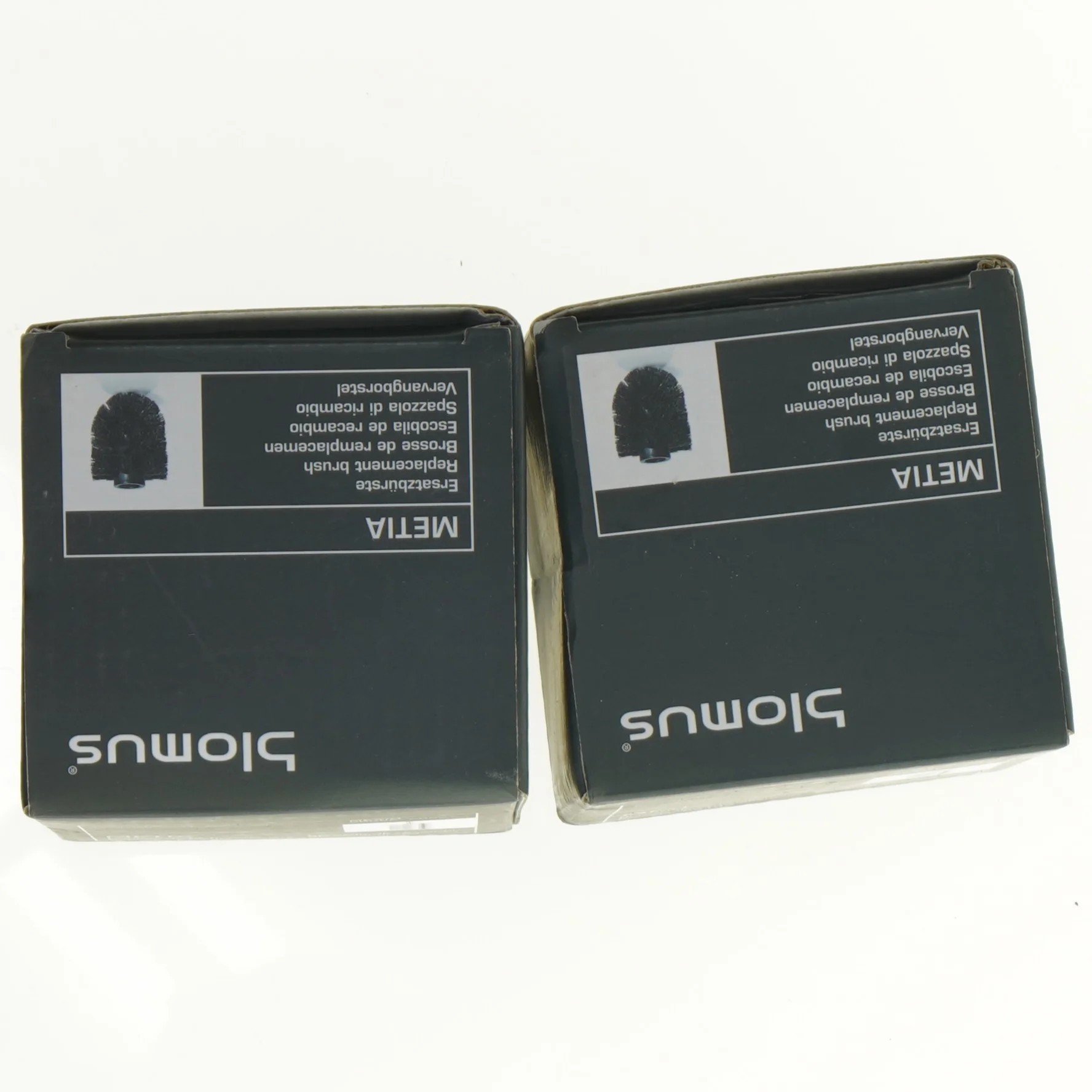 Udskiftelige Toilet børste hoveder fra Blomus (str. 10 x 8 cm)