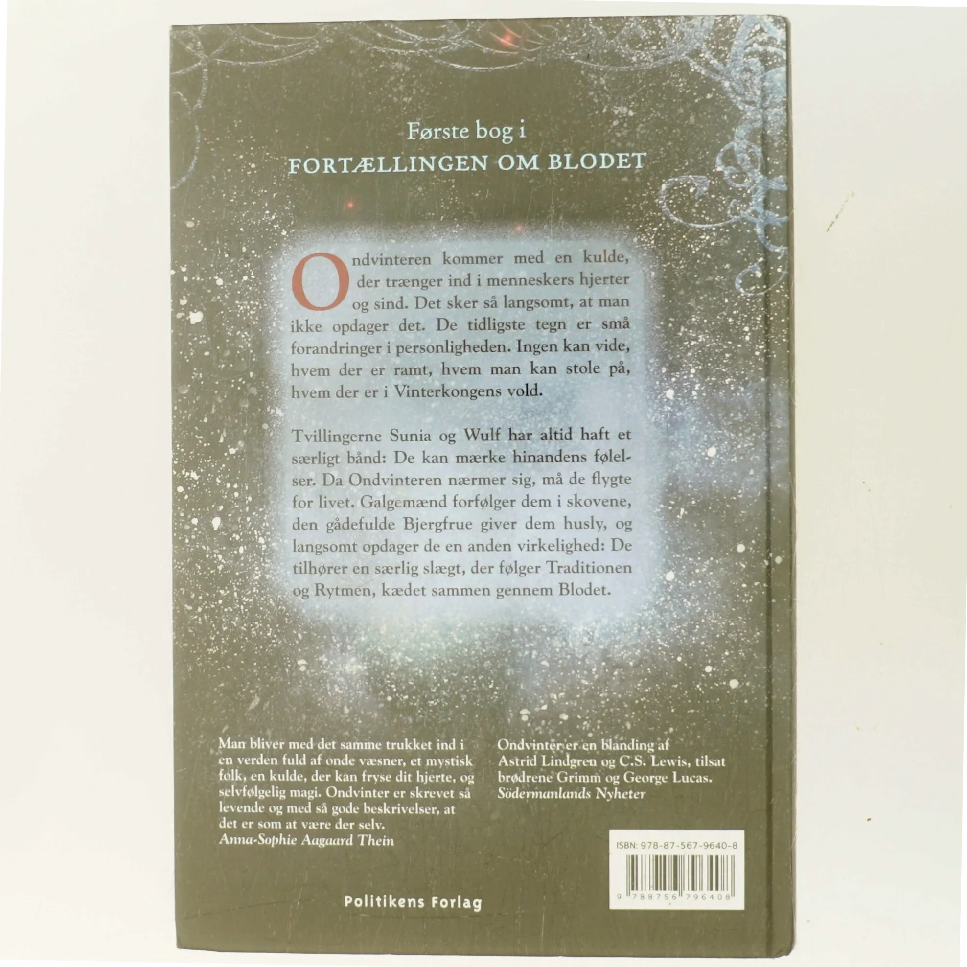 Ondvinter af Anders Björkelid (Bog)