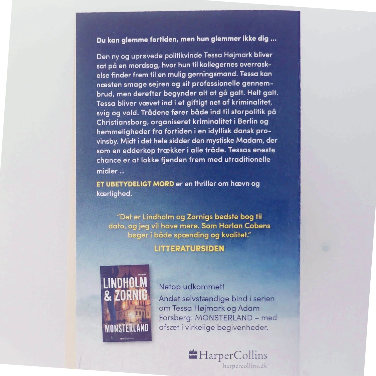 Et ubetydeligt mord af Lindholm & Zornig 