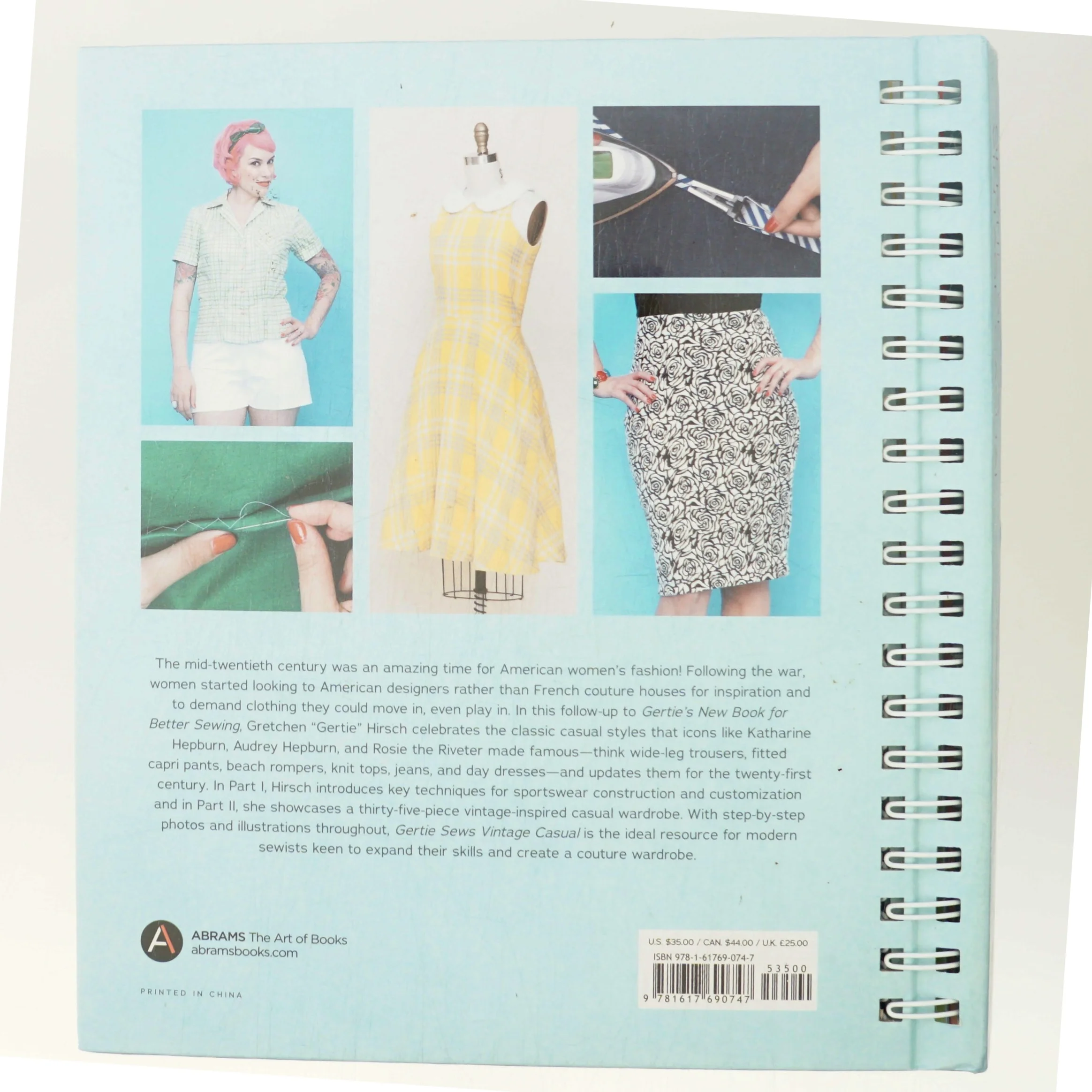 Gertie sews vintage casual : a modern guide to sportswear styles of the 1940s and 1950s af Gretchen Hirsch (Bog)
