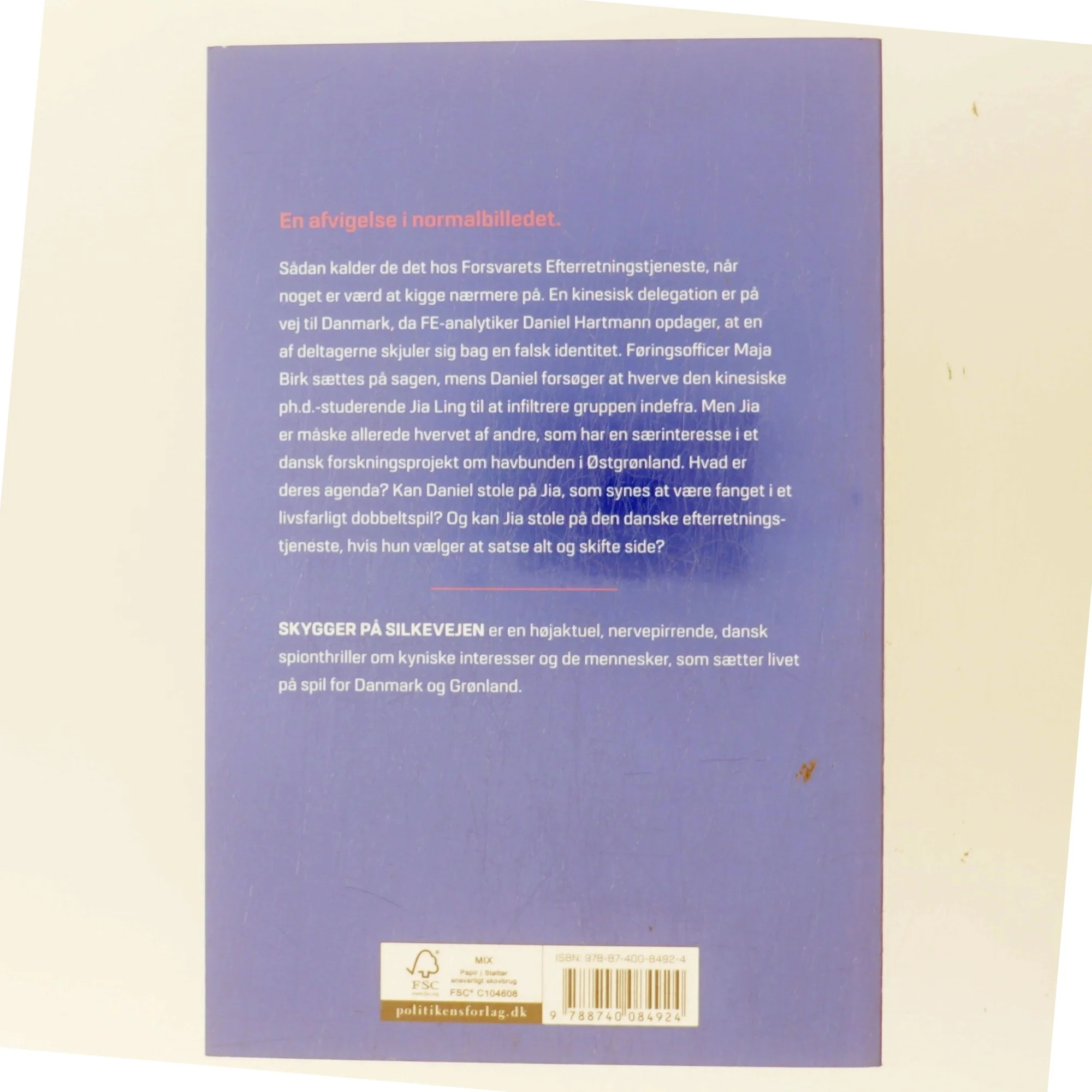 Skygger på Silkevejen : spionthriller af Lars Findsen (f. 1964-09-17) (Bog)