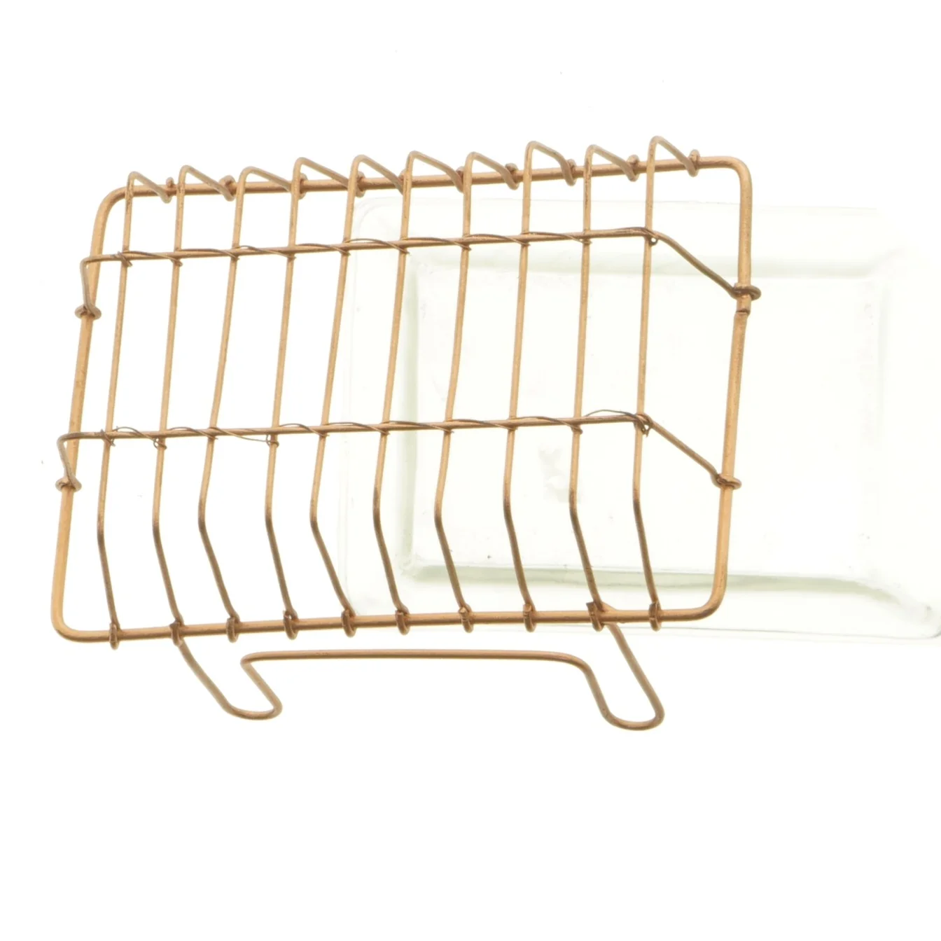 Glas- og metalopbevaringsbakke (str. 14 x 10 cm)