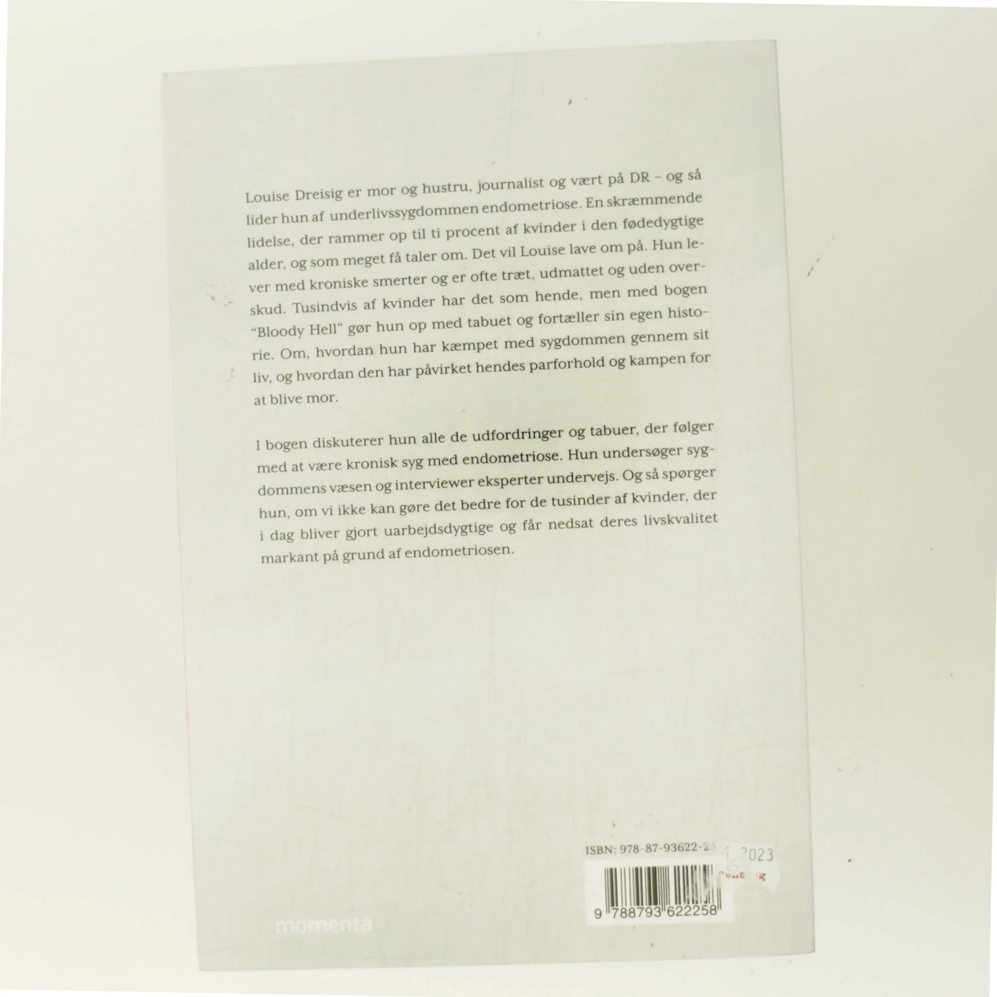 Bloody hell : syg af menstruation af Louise Dreisig (Bog)