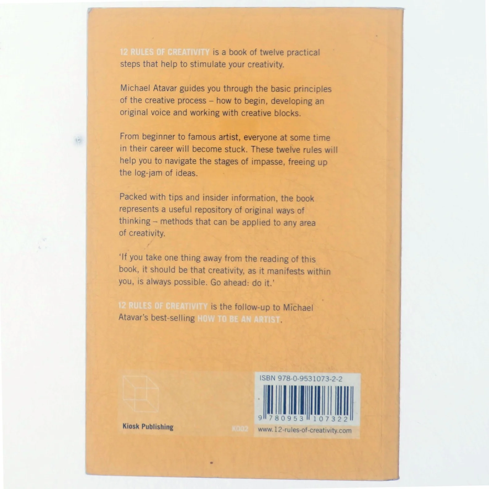 12 Rules of Creativity af Michael Atavar (Bog)