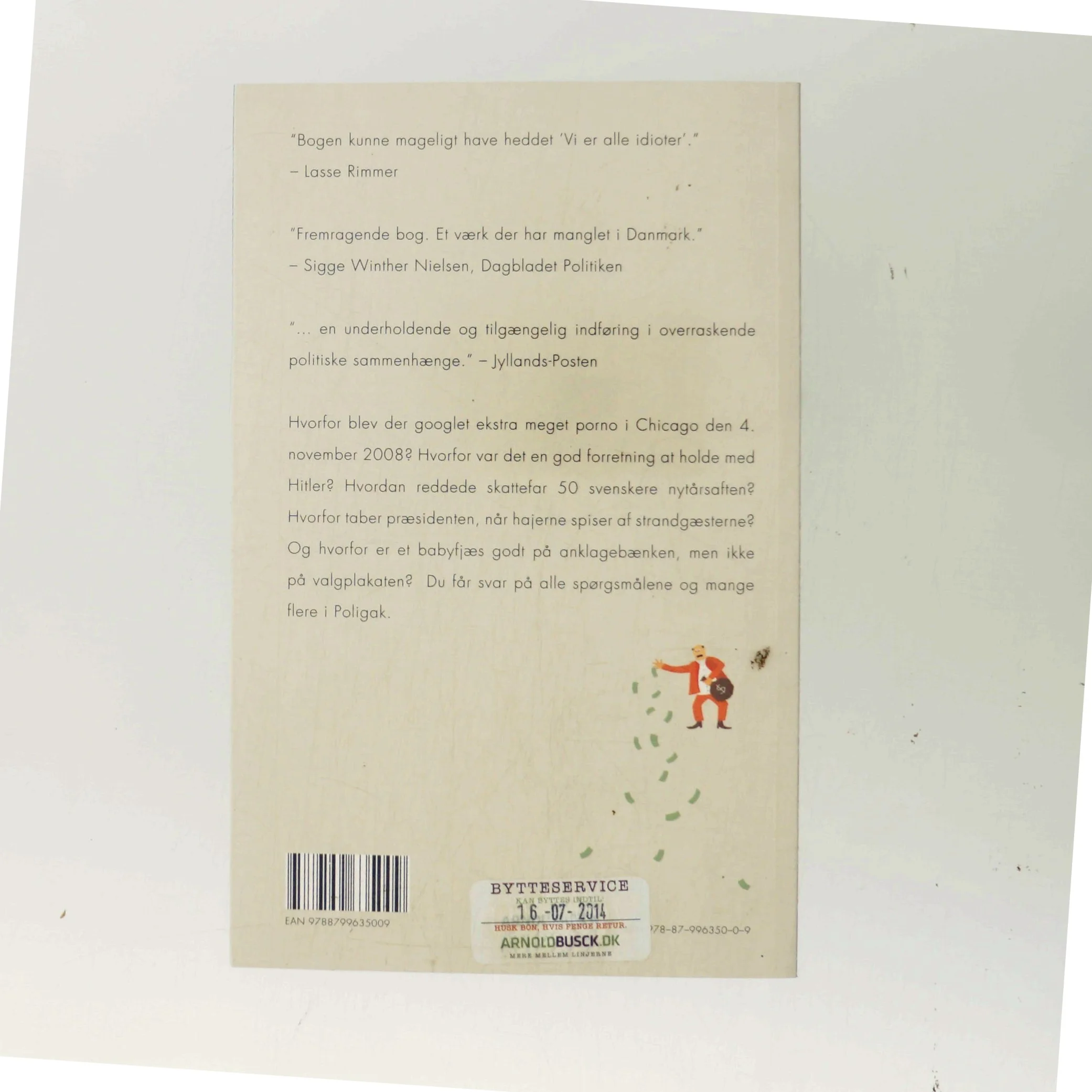 Poligak : hvordan politikerne prøver at snøre dig - og hvorfor du næsten altid snyder dig selv af Frederik Hjorth (f. 1985) (Bog)