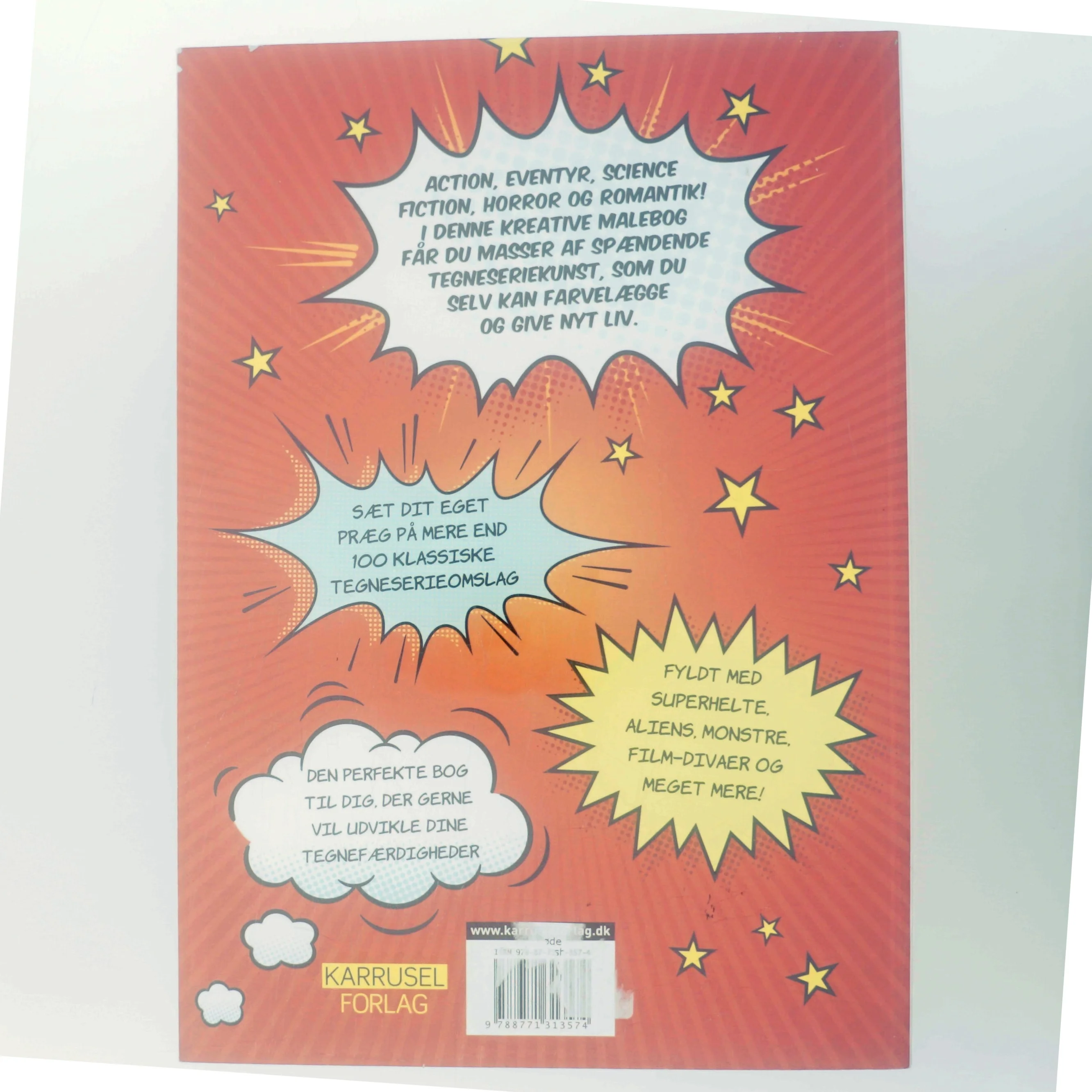 The classic comic malebog (Bog)