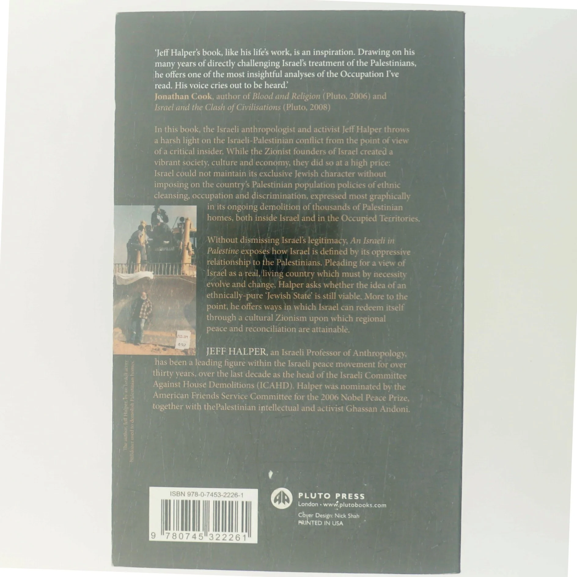 An Israeli in Palestine af Jeff Halper (Bog)