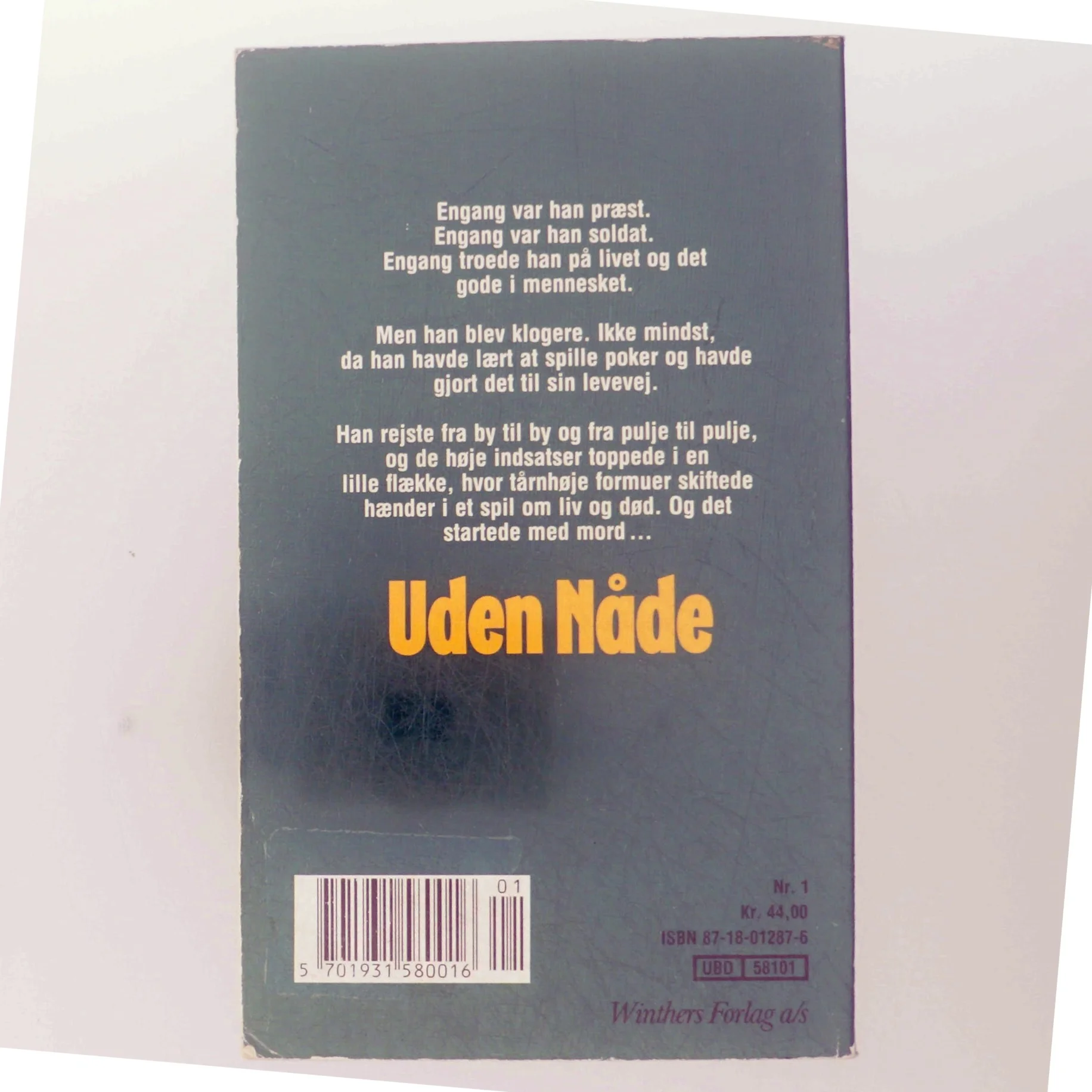 Uden nåde af Ted Thackrey Jr. fra Winthers Forlag