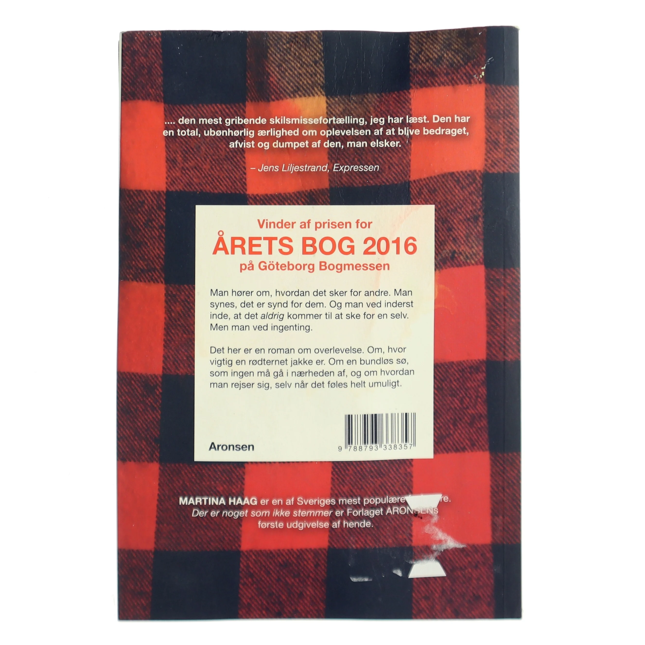 Der er noget som ikke stemmer af Martina Haag (Bog)