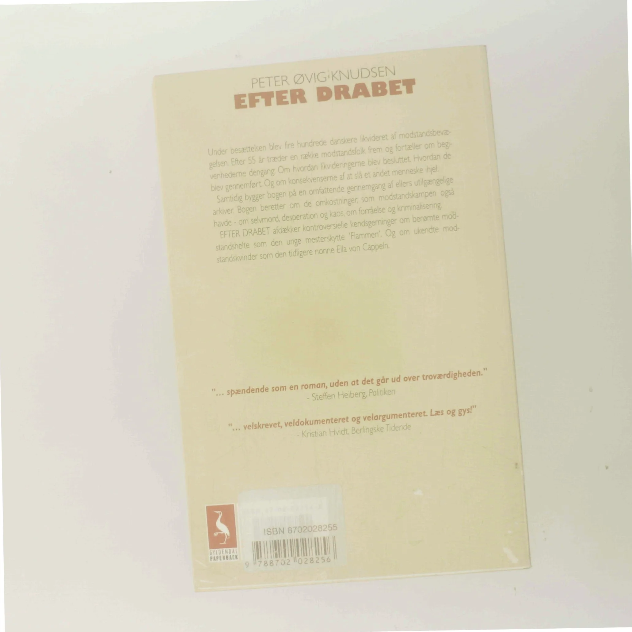 Efter drabet : beretninger om modstandskampens likvideringer (3. udgave med dvd-video) af Peter Øvig Knudsen (Bog)