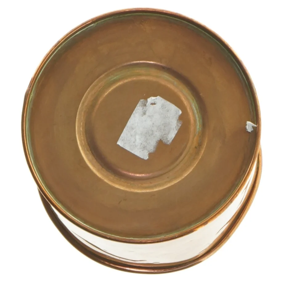 Kobber beholder (str. 13 x 10 cm)