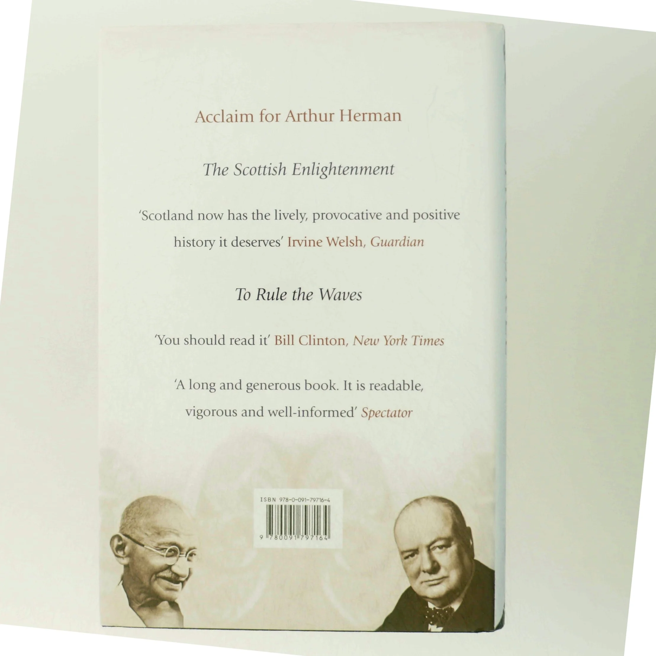 Gandhi & Churchill : the epic rivalry that destroyed an empire and forged our age af Arthur Herman (Bog)