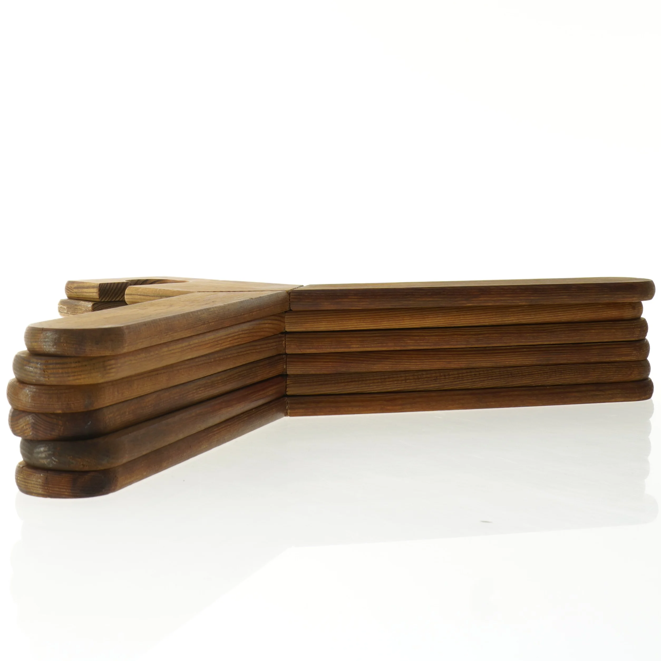 Træ bøjler (str. 46 x 30 cm)