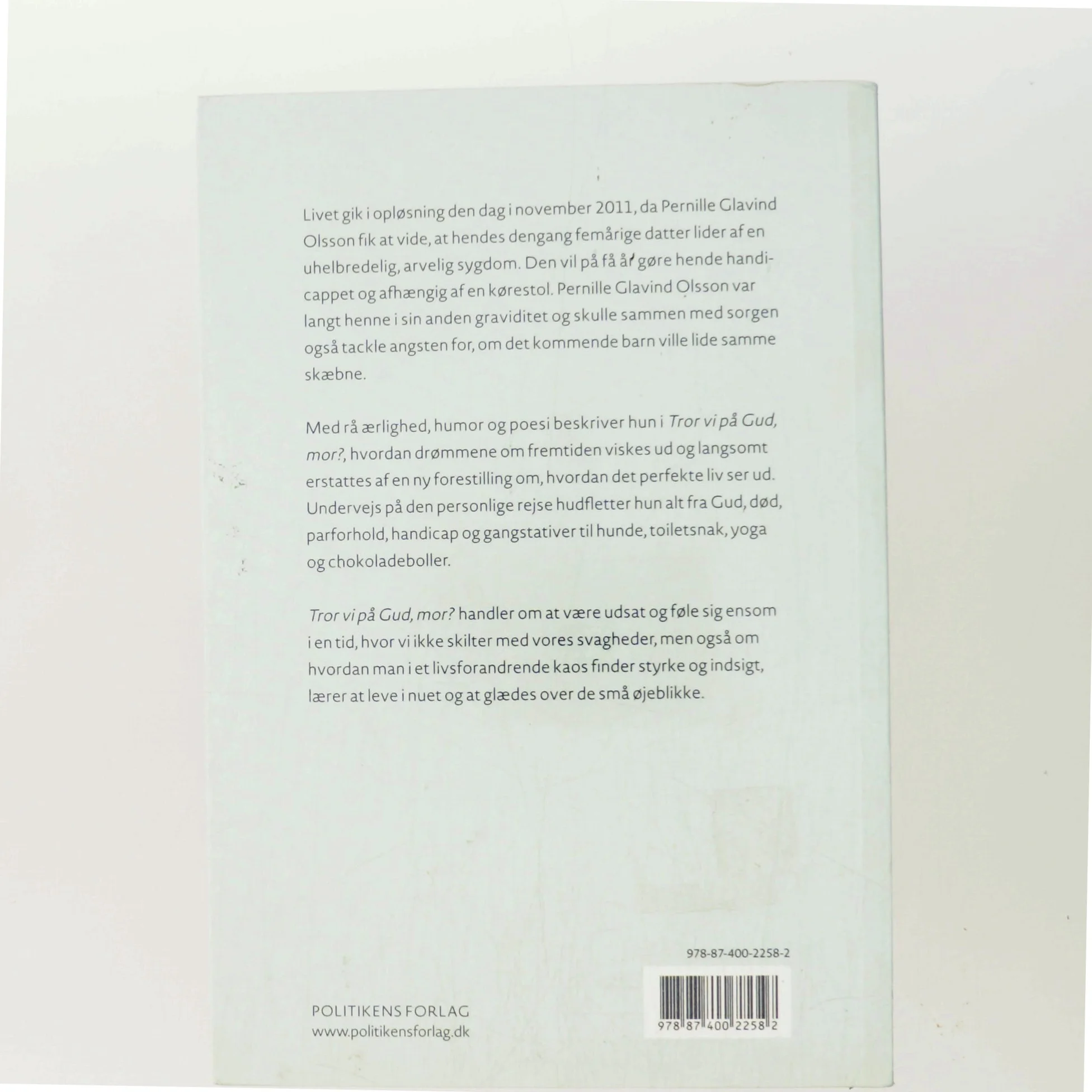 Tror vi på Gud, mor? af Pernille Glavind Olsson (Bog)