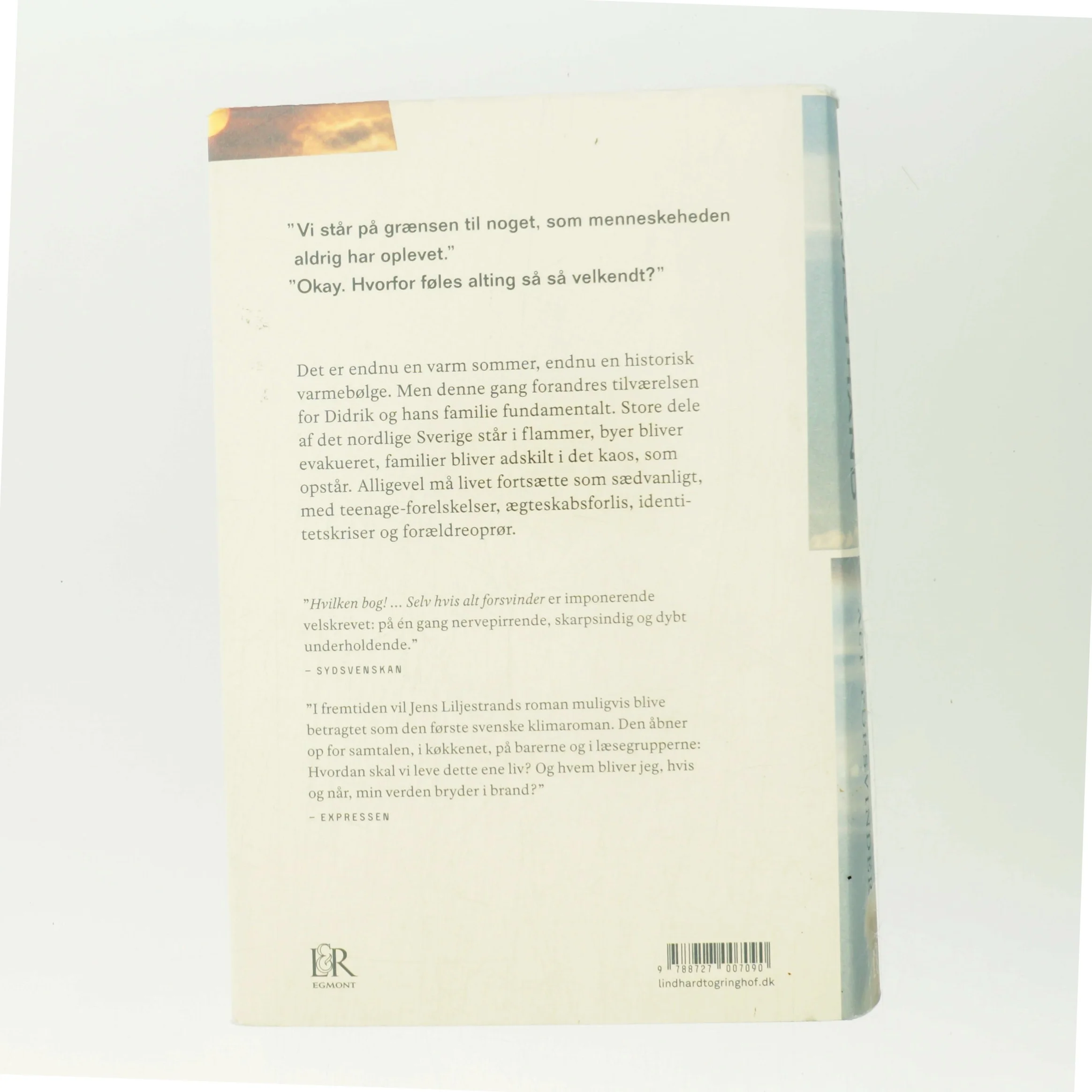 Selv hvis alt forsvinder af Jens Liljestrand (f. 1974) (Bog)