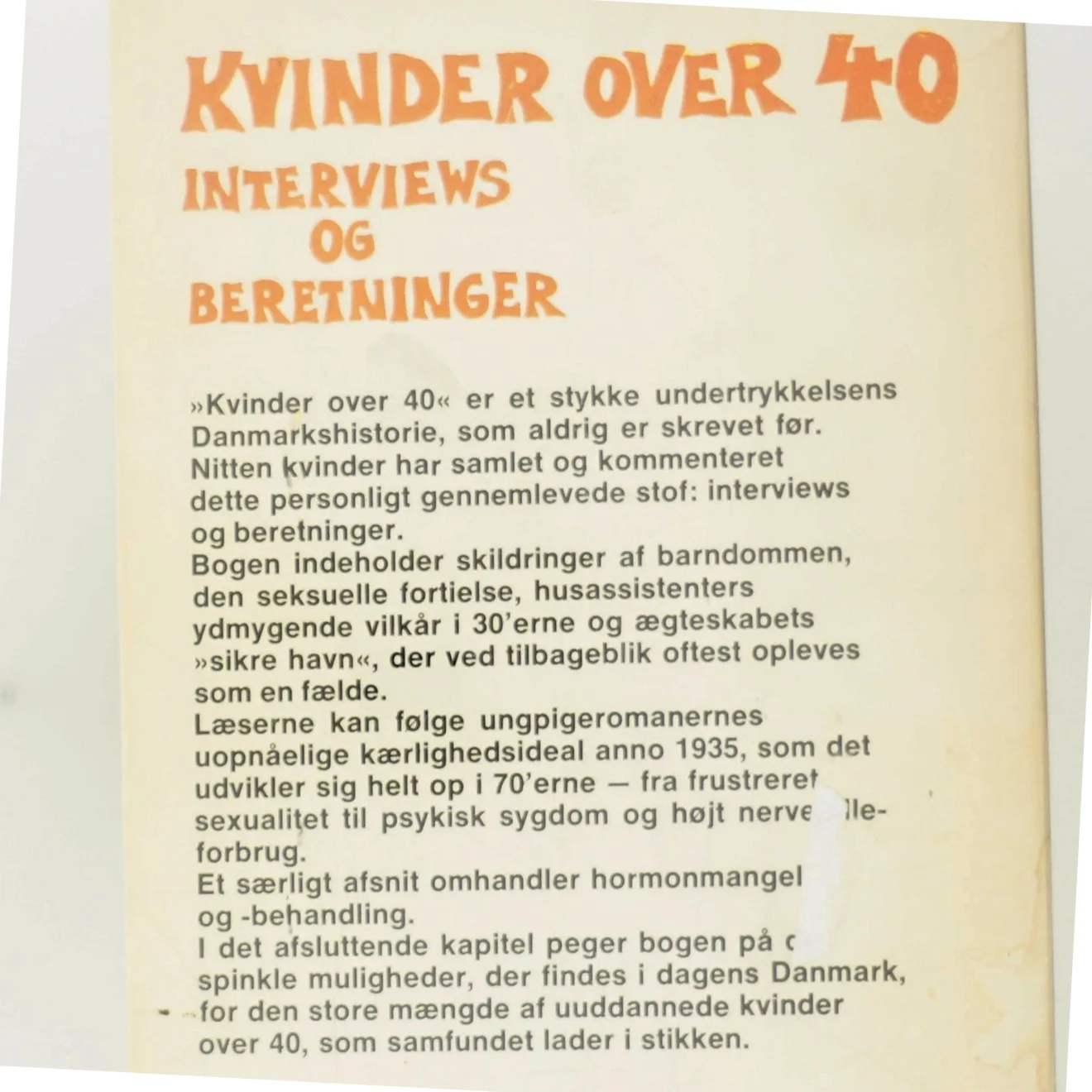 Kvinder over 40 af Nitten kvinder (Bog)