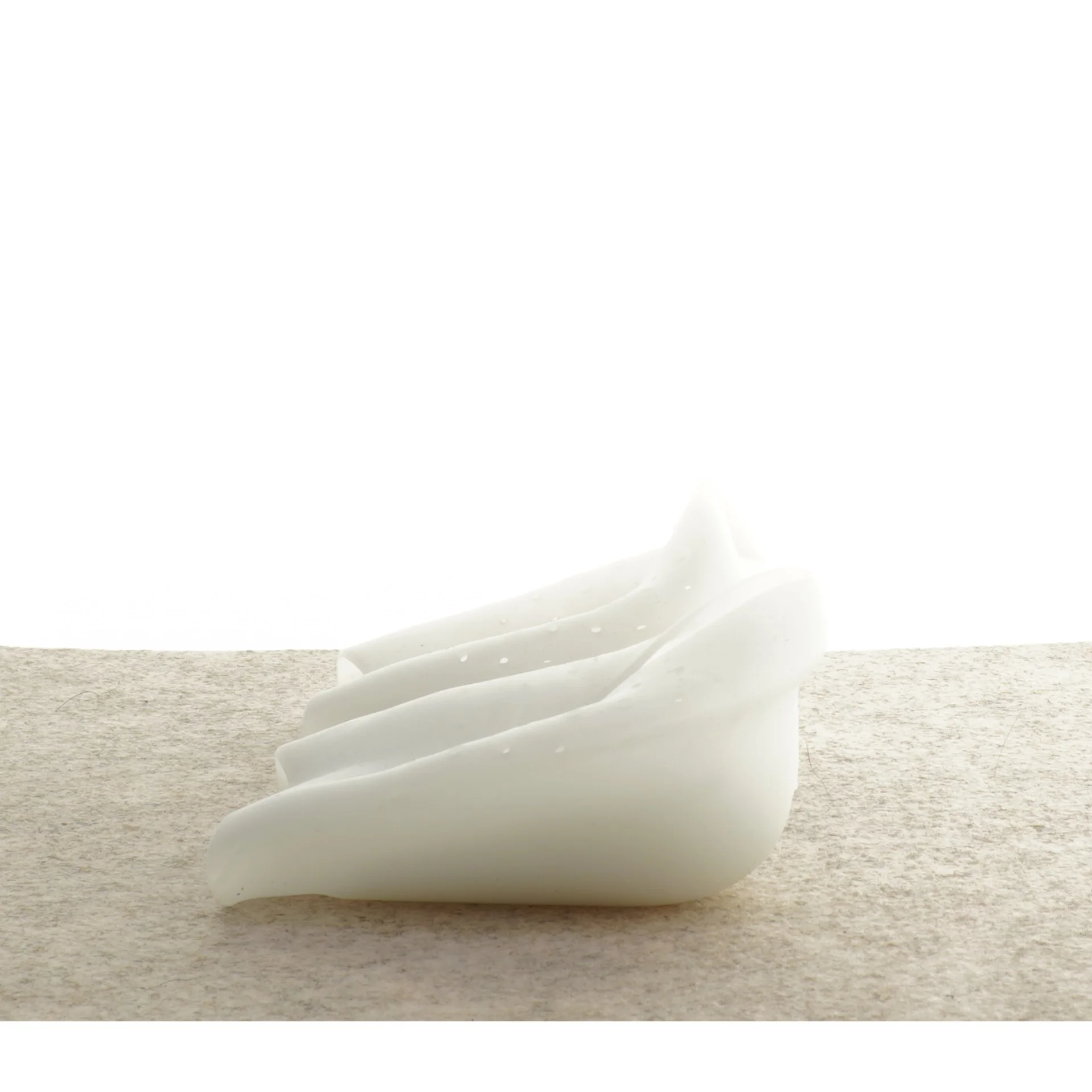 Bliv 2,5 cm. højere! Silikone hælindlæg (str. 12 x 7 cm)