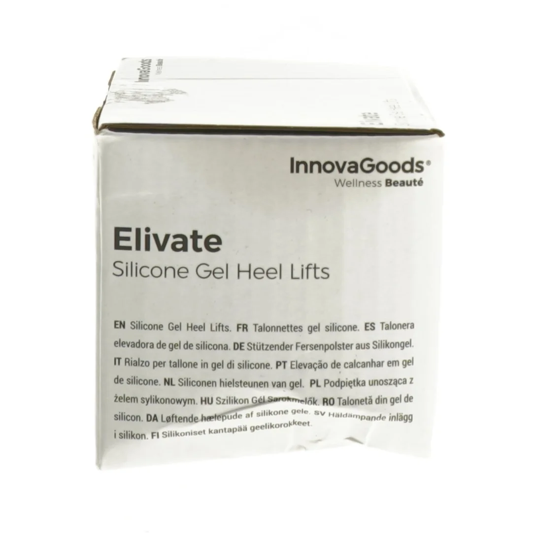 Bliv 2,5 cm. højere! Silikone hælindlæg (str. 12 x 7 cm)
