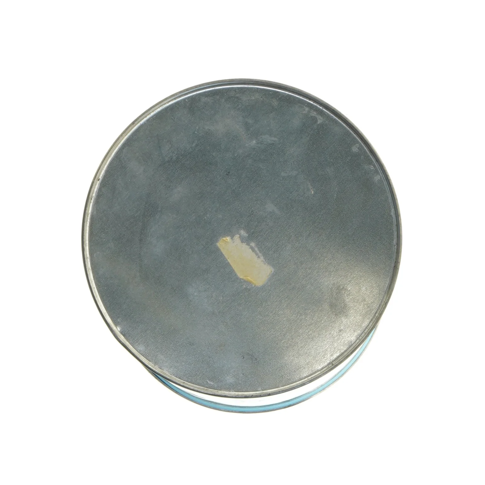 Metaldåse med himmel og sejlbåd dekoration (str. 19 x 12 cm)