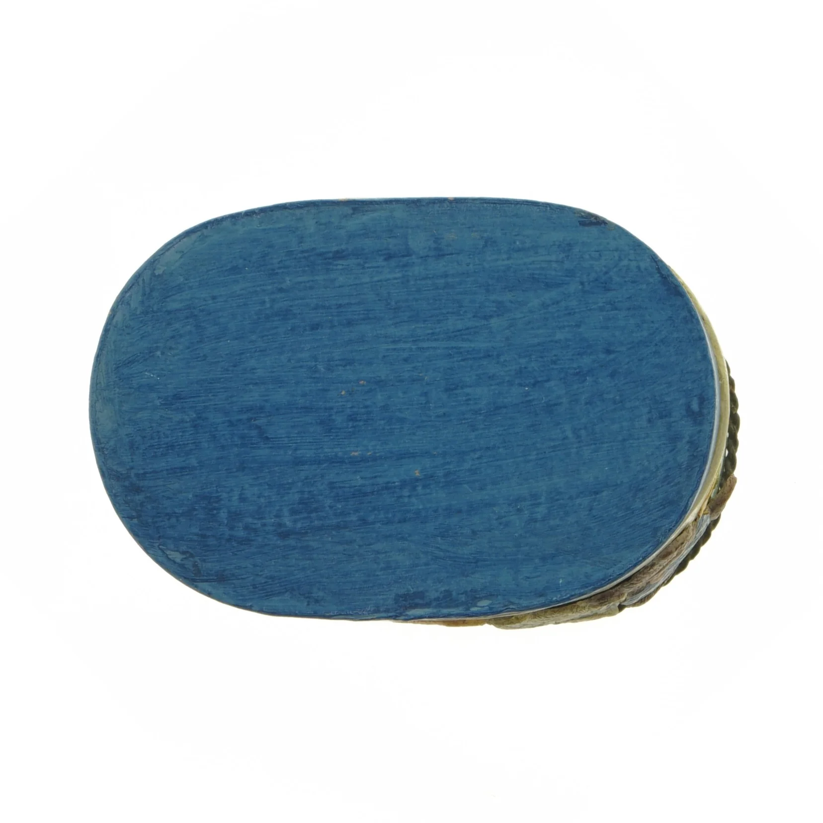 Låg Dåse med 3D relief bamse motiv (str. 16 x 11 cm)