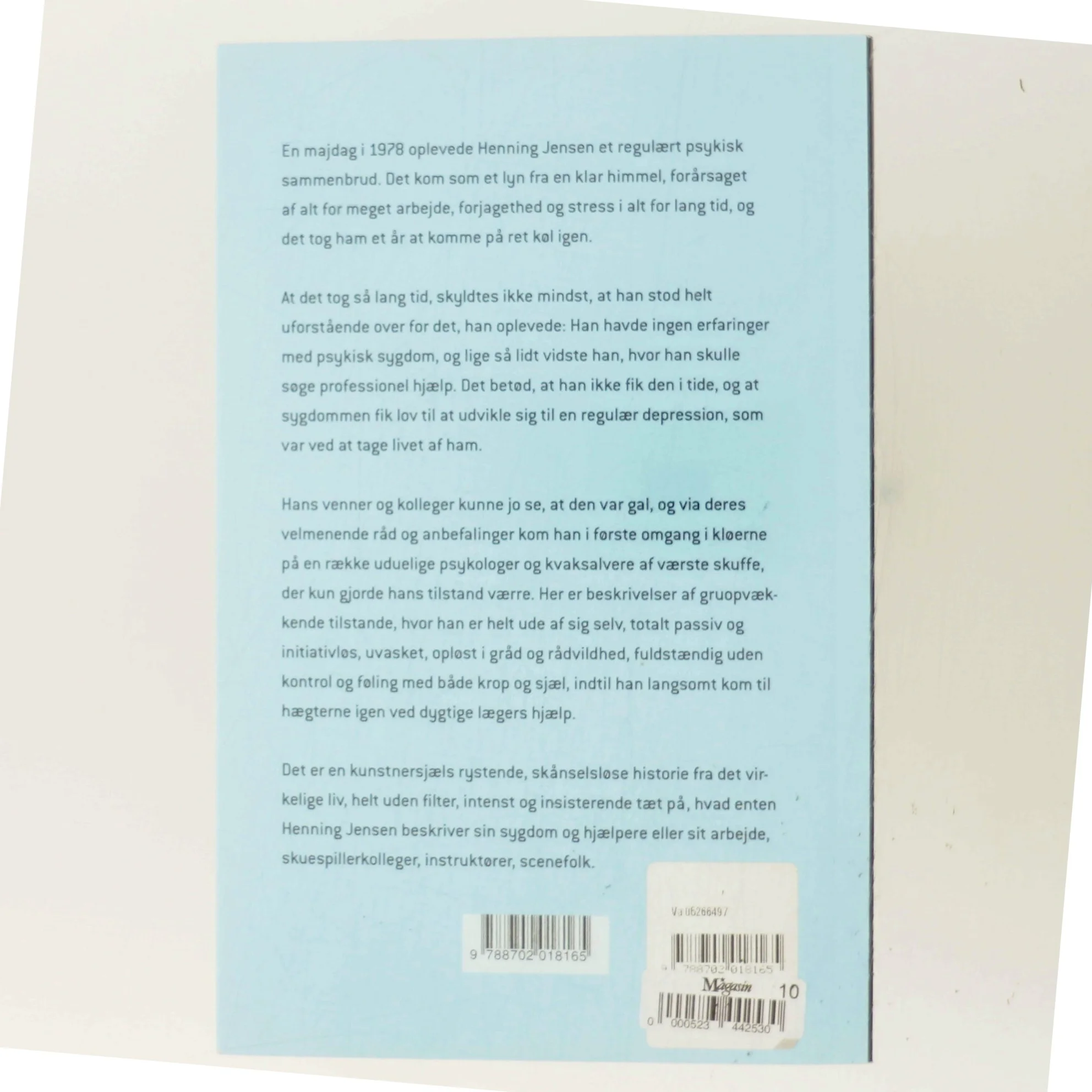 Gennem glasvæggen af Henning Jensen (f. 1943-01-05) (Bog)