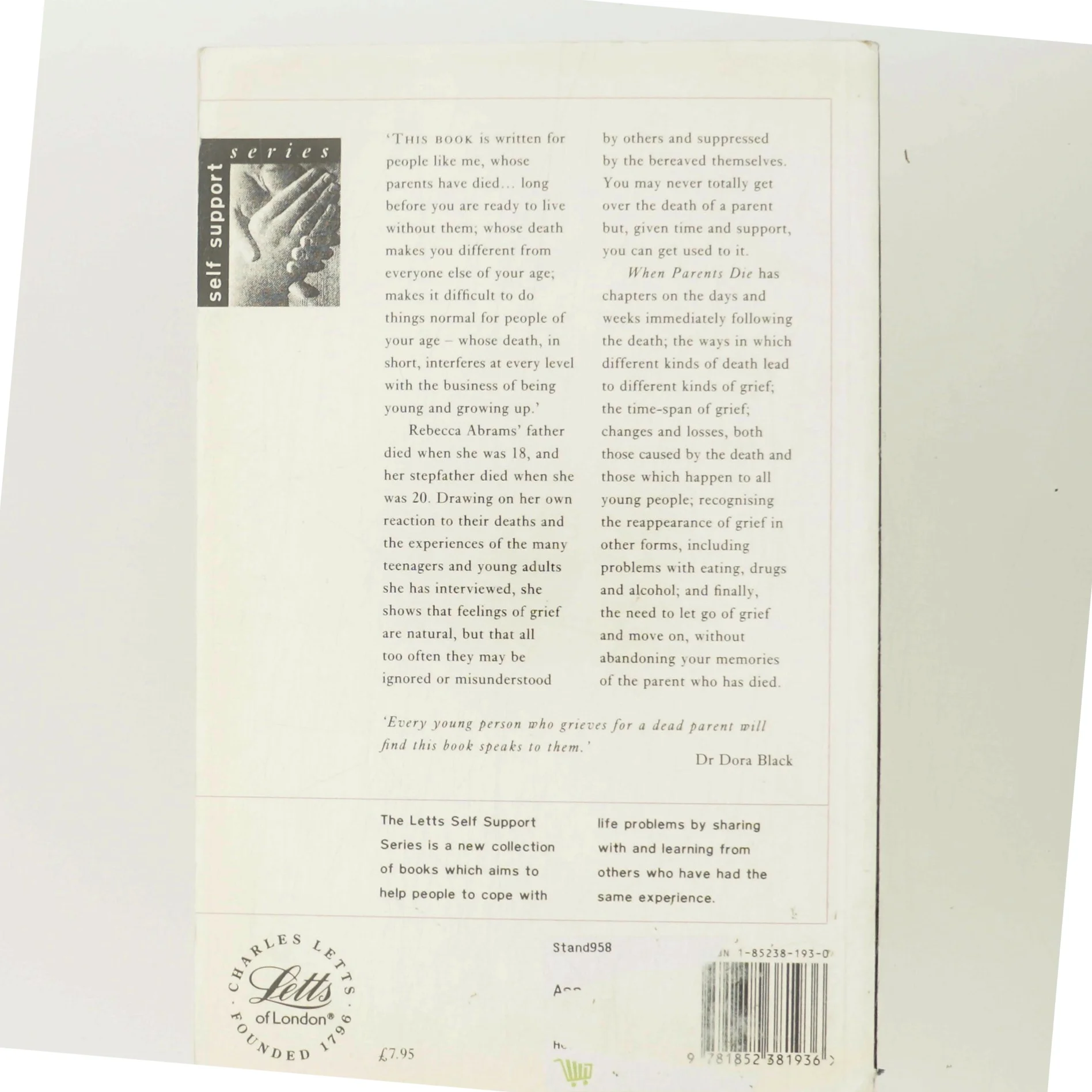 When parents die af Rebecca Abrams (Bog)