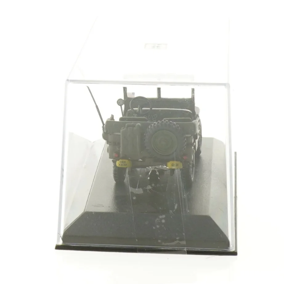 Militær Jeep Model Bil fra Pauls Model Art i ORIGINAL EMBALLAGE (str. 15 x 7 cm)