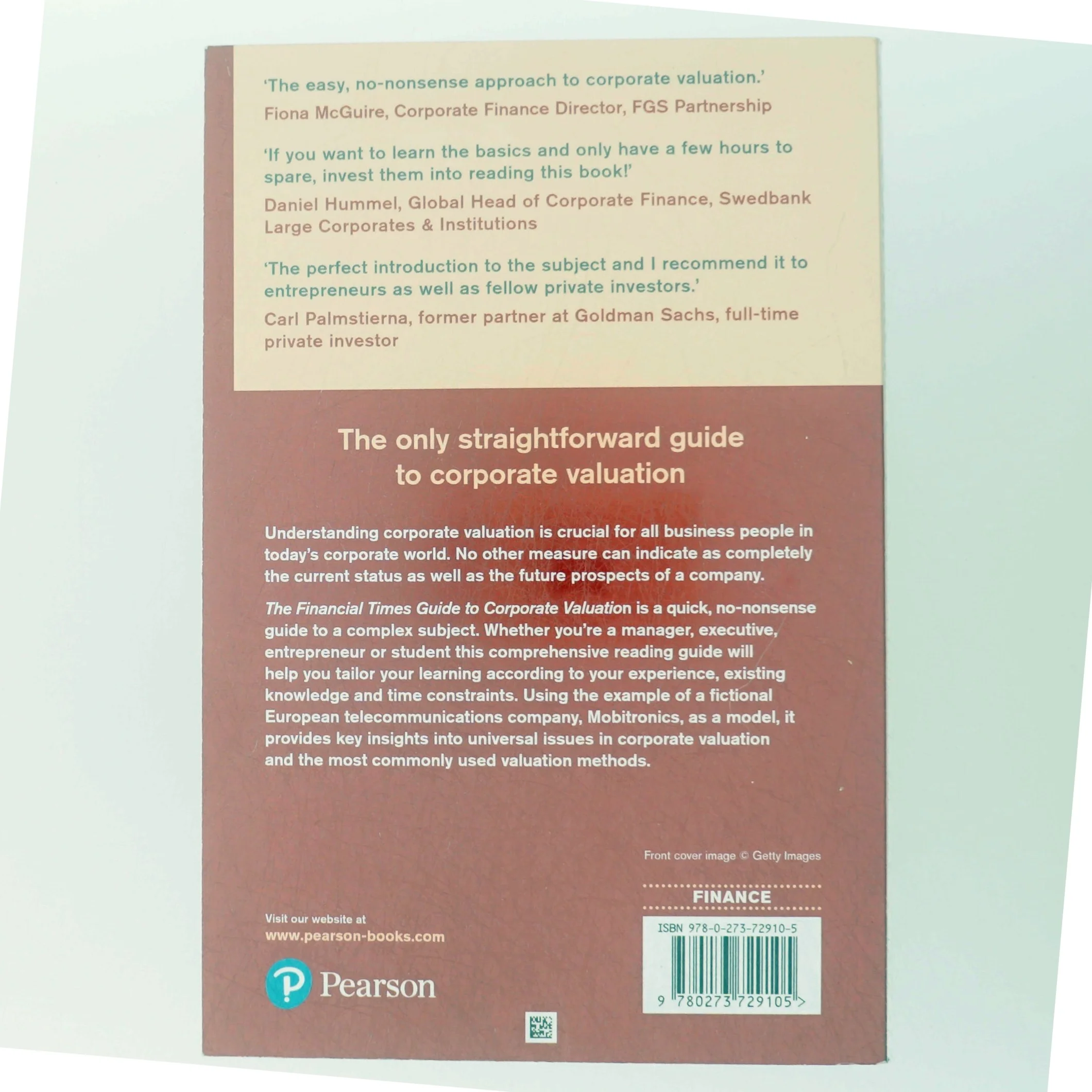 Corporate valuation af David Frykman (Bog)