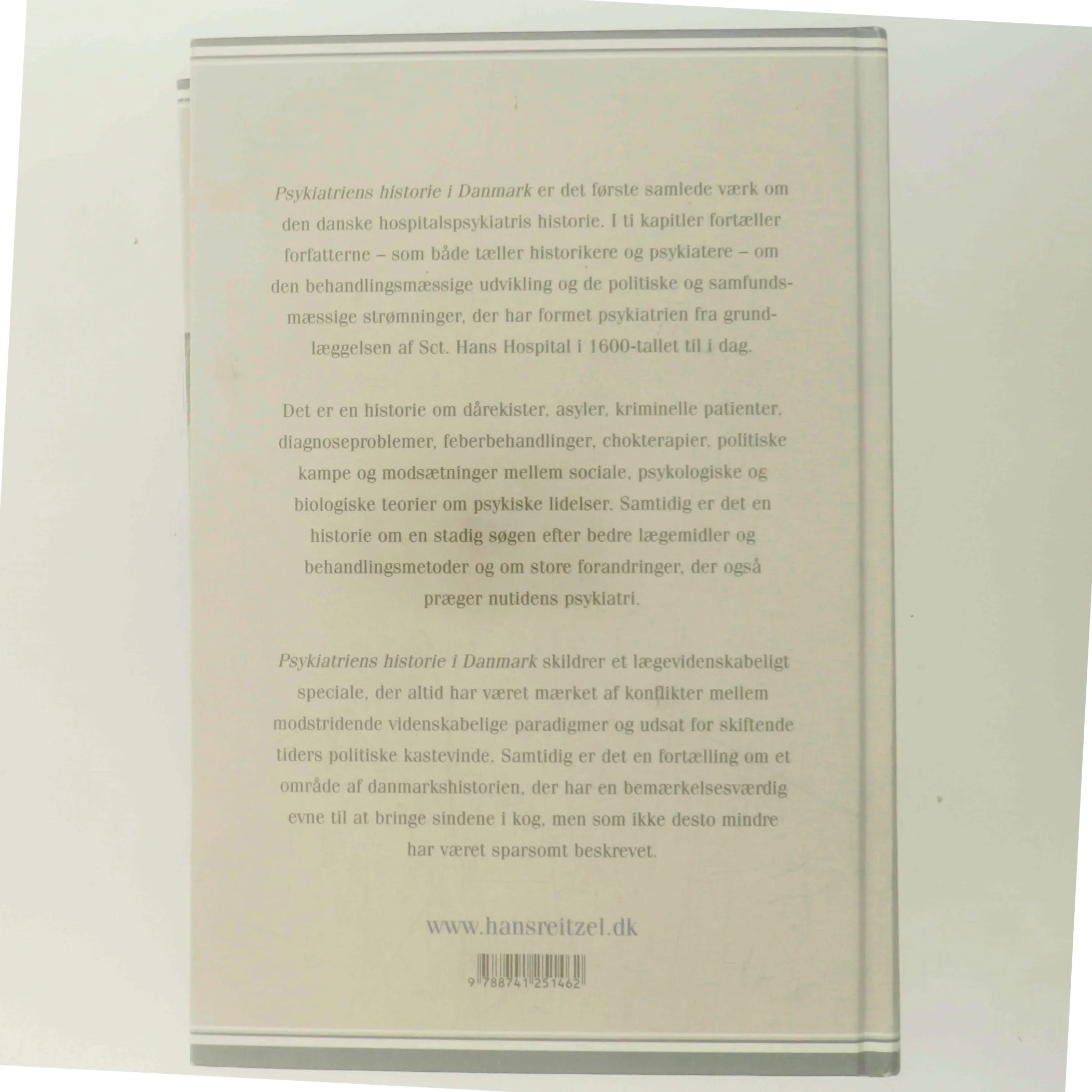 Psykiatriens historie i Danmark af Jesper Vaczy Kragh (Bog)