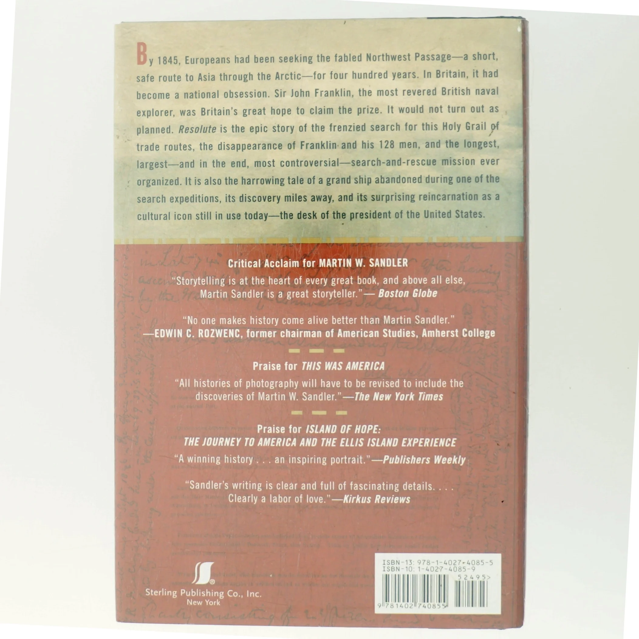 Resolute af Martin W. Sandler (Bog)