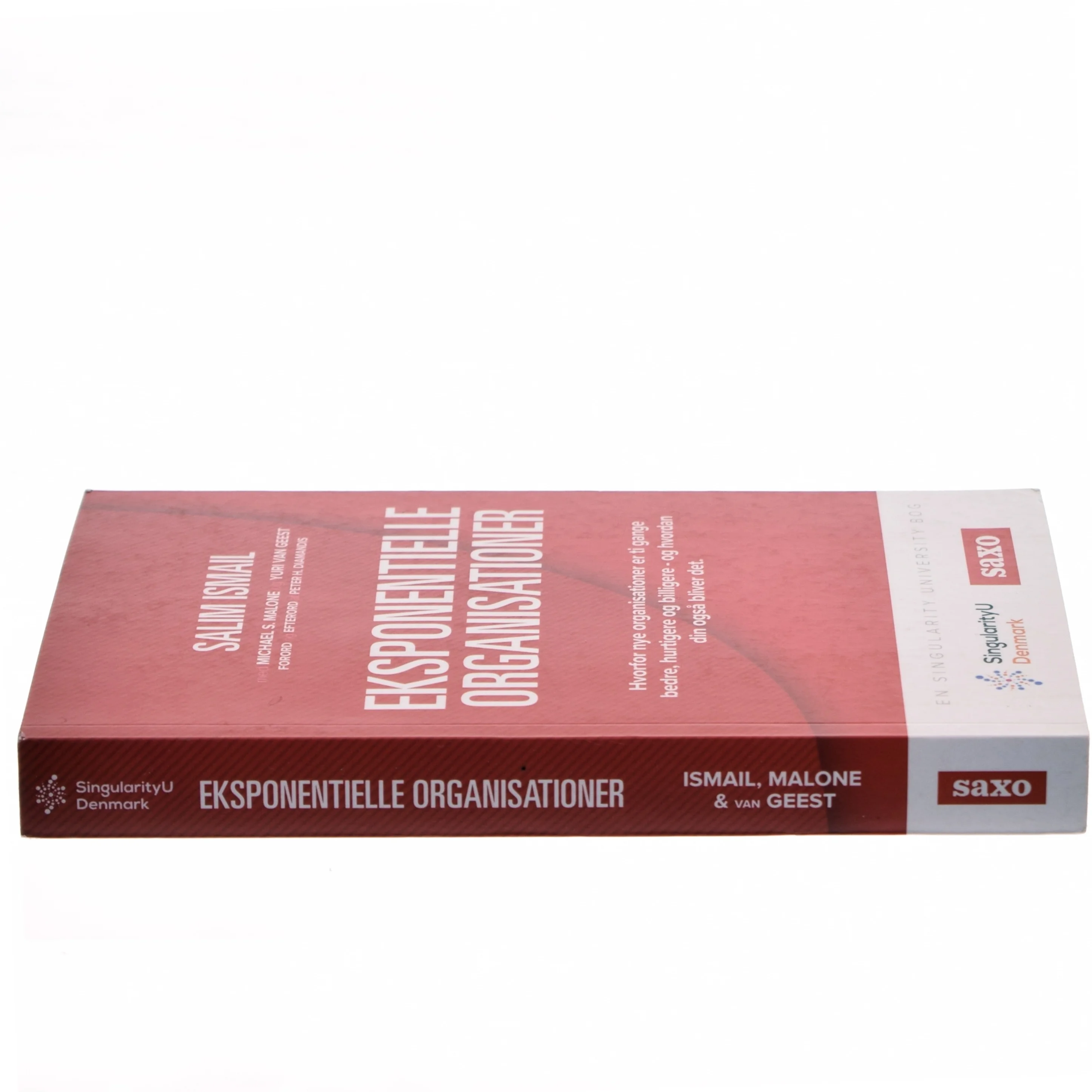 Eksponentielle organisationer : hvorfor nye organisationer er ti gange bedre, hurtigere og billigere - og hvordan din også bliver det af Salim Ismail (Bog)