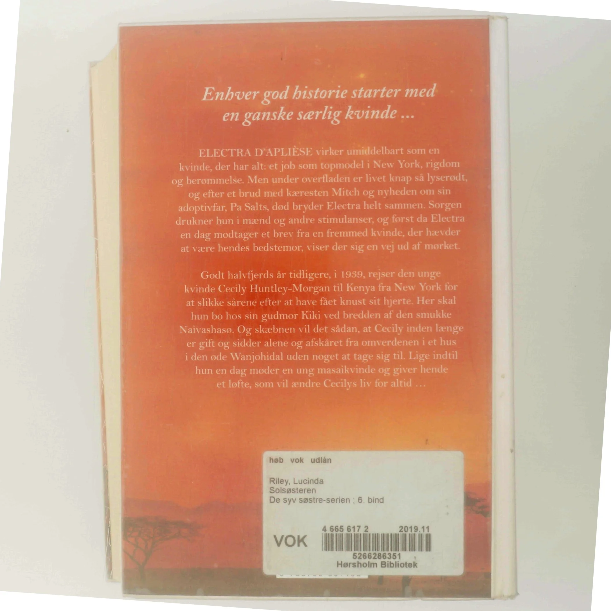 Solsøsteren af Lucinda Riley (Bog)