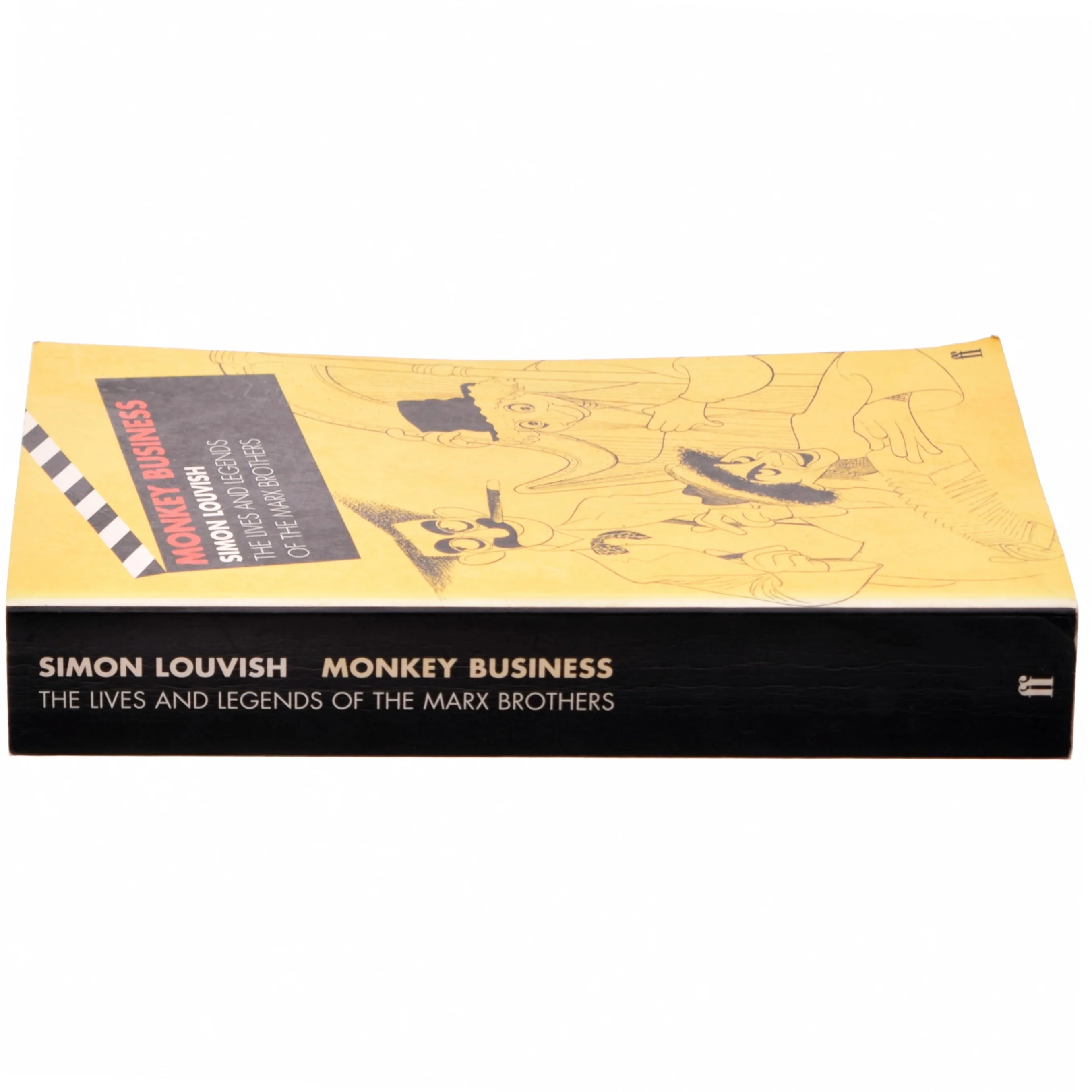 Monkey business : the lives and legends of the Marx Brothers, Groucho, Chico, Harpo, Zeppo, with added Gummo af Simon Louvish (Bog)