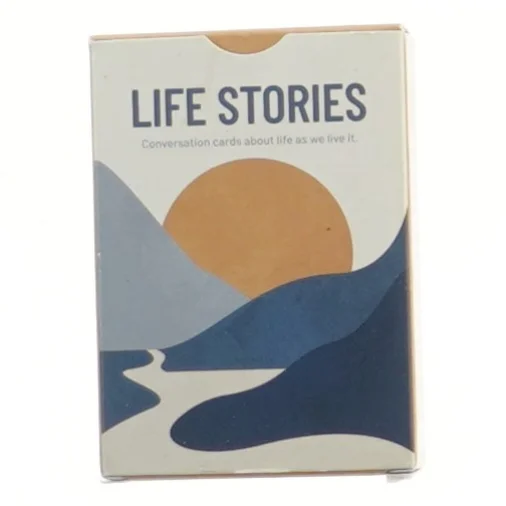 Samtalekort 'Life Stories' (str. 9,5x6,5 cm)