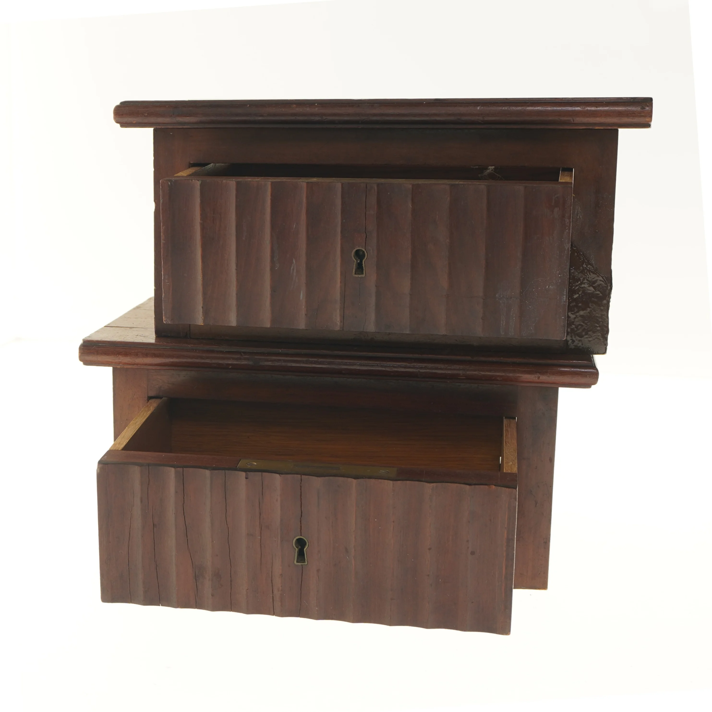 Træ Sengeborde skuffer (str. 2 stk 36x20,5x16,5 cm)