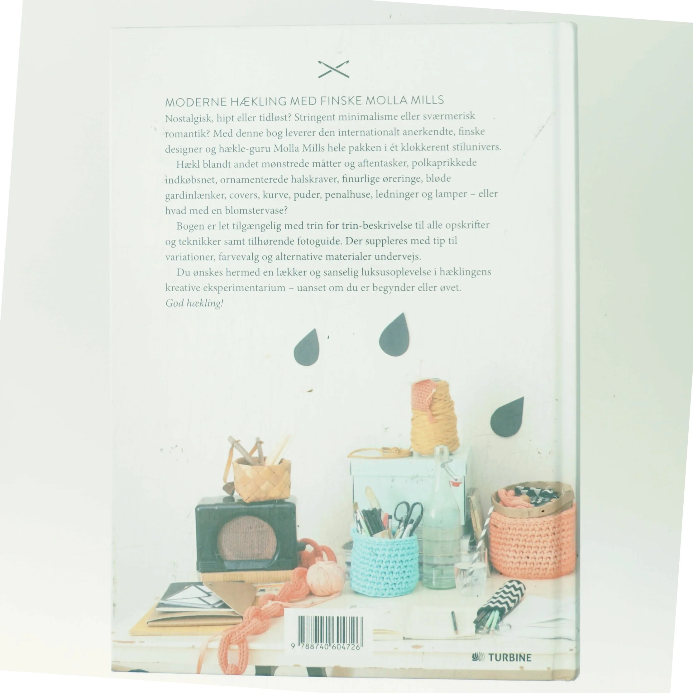 Moderne finsk hækling af Molla Mills (Bog)