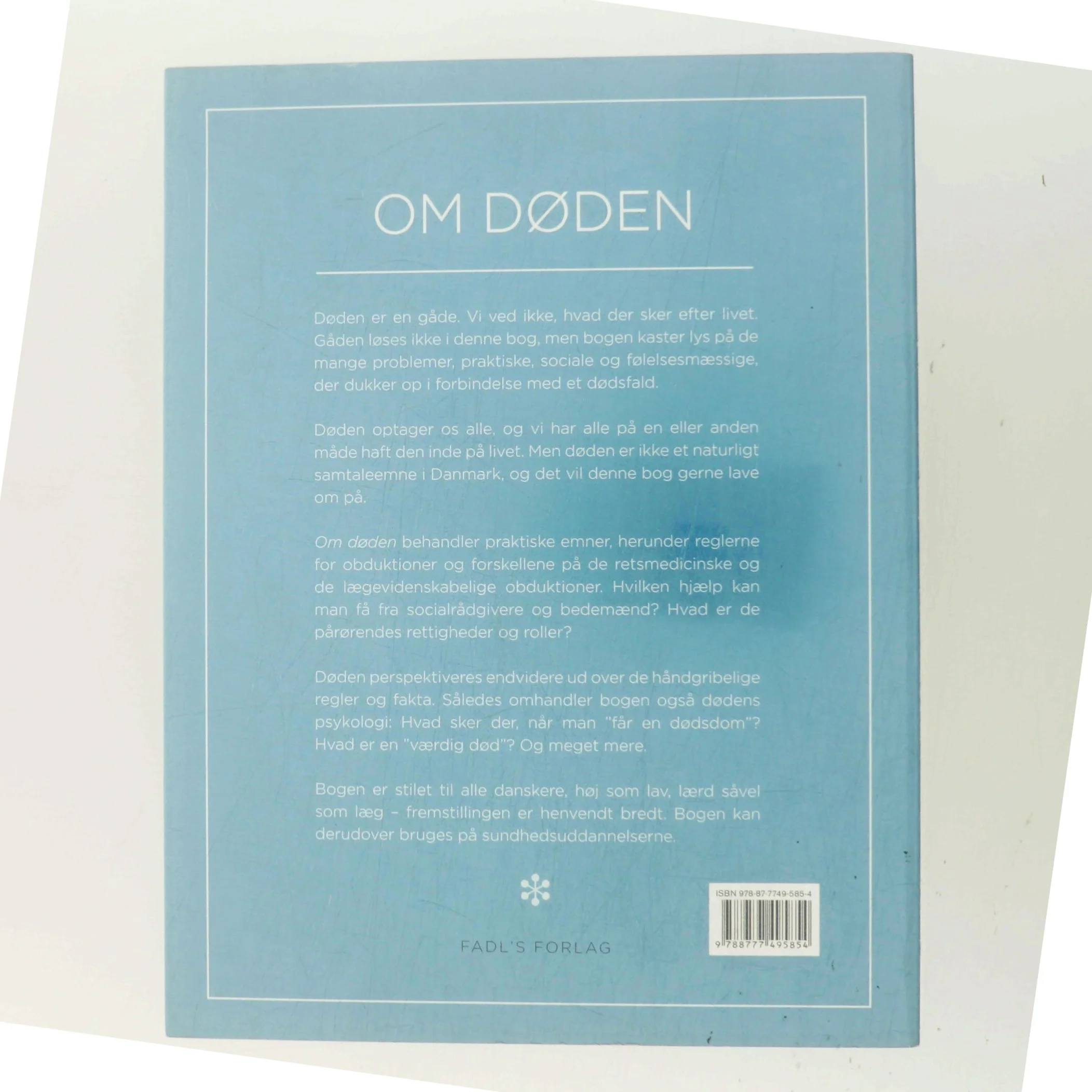 Om døden af Jørgen L. Thomsen (Red.) (Bog)