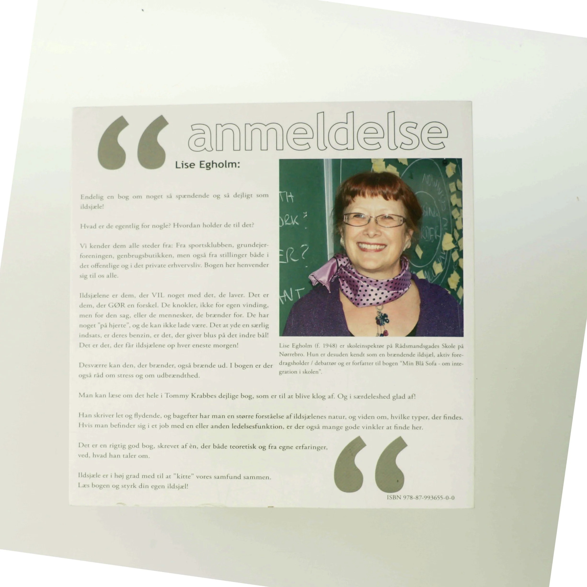 Ildsjælenes bog af Tommy Krabbe (Bog)