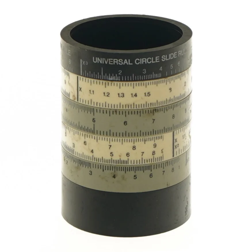 Vintage Ole J&oslash;rgensen Universal cylinder slide lineal (str. &Oslash; 7x10 cm)
