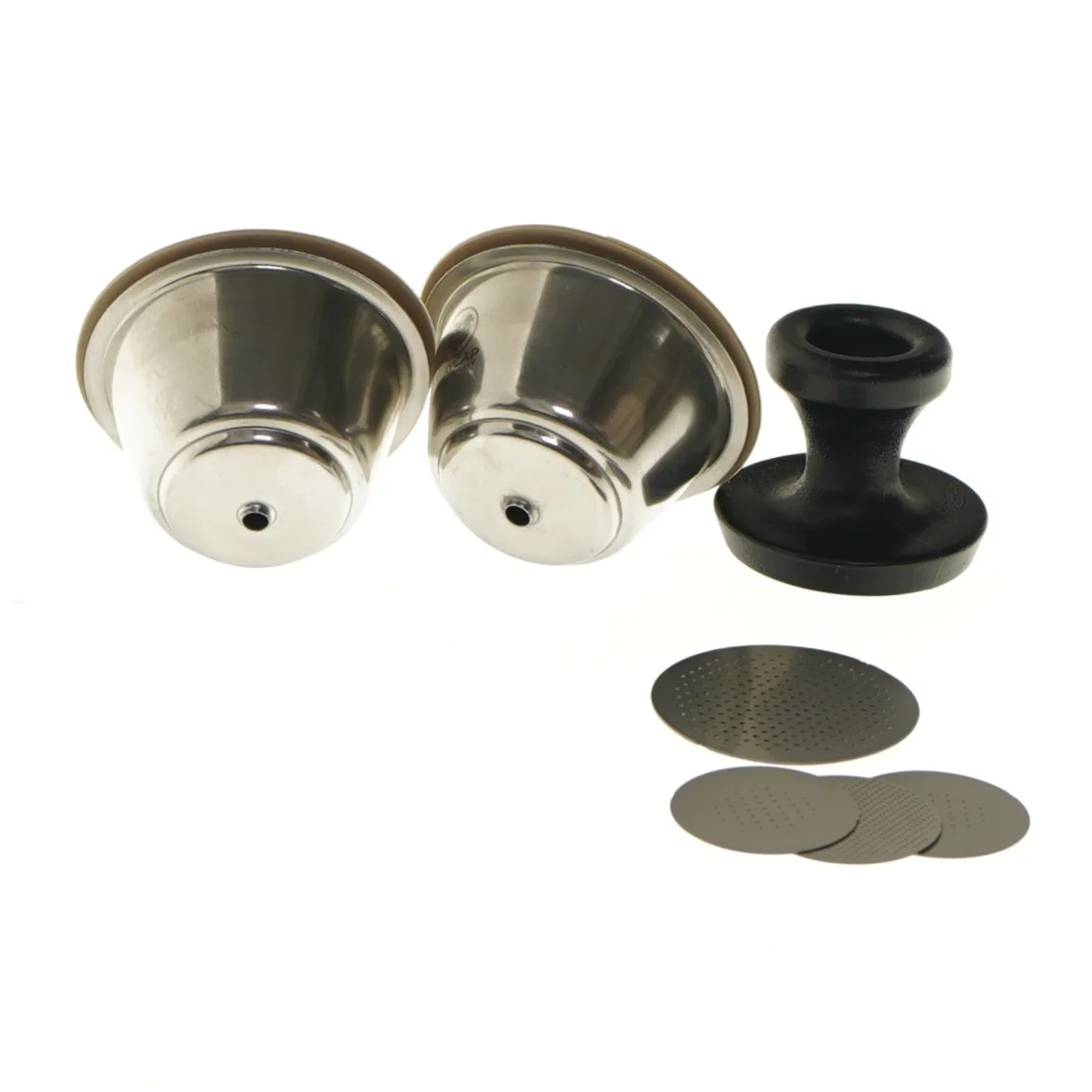 Genanvendelige kaffekapsler til Dolce Gusto fra WayCap (str. Ø 6x3,5 cm)