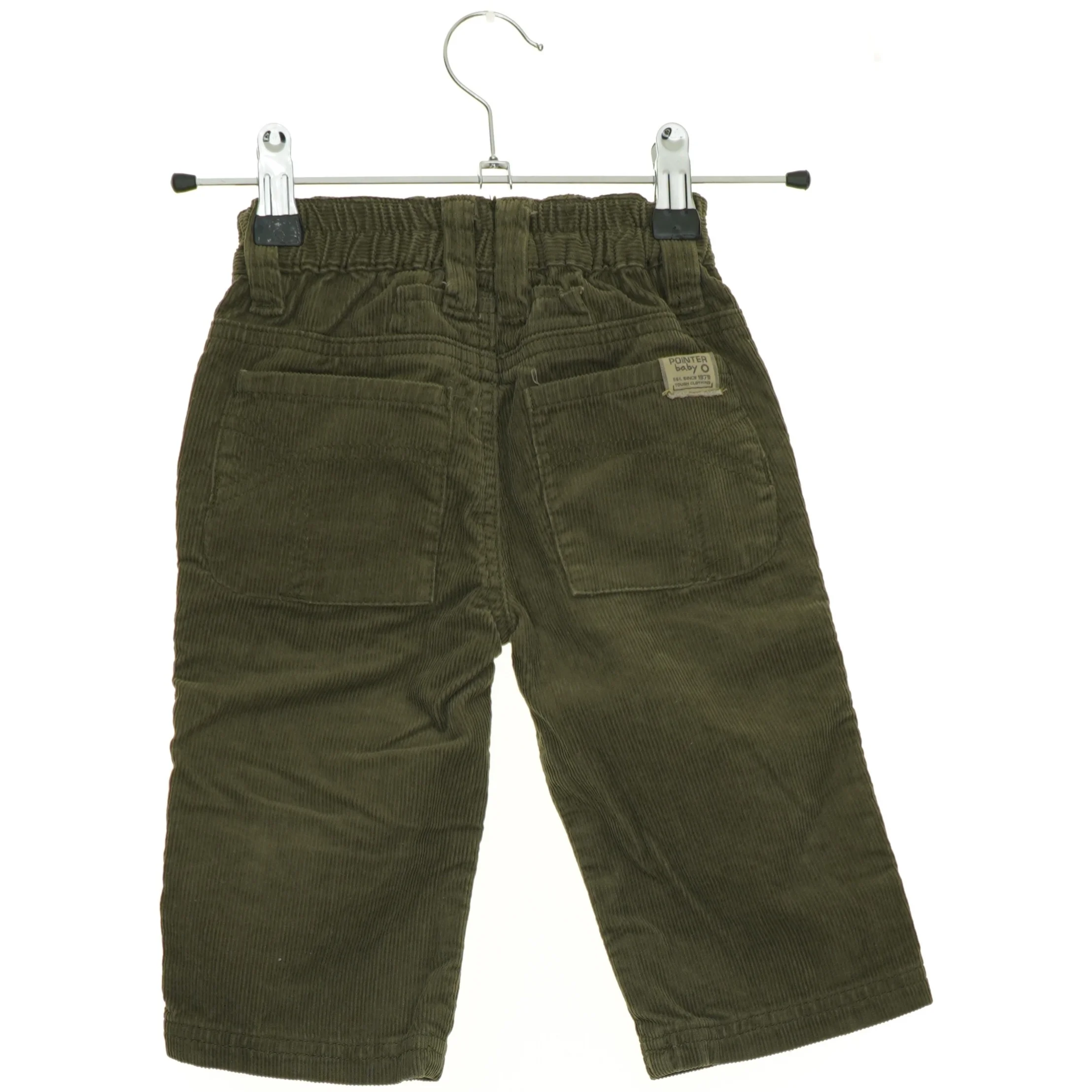 NY MED PRISMÆRKE Fløjsbukser 100% BOMULD fra Pointer (str. 74 cm)