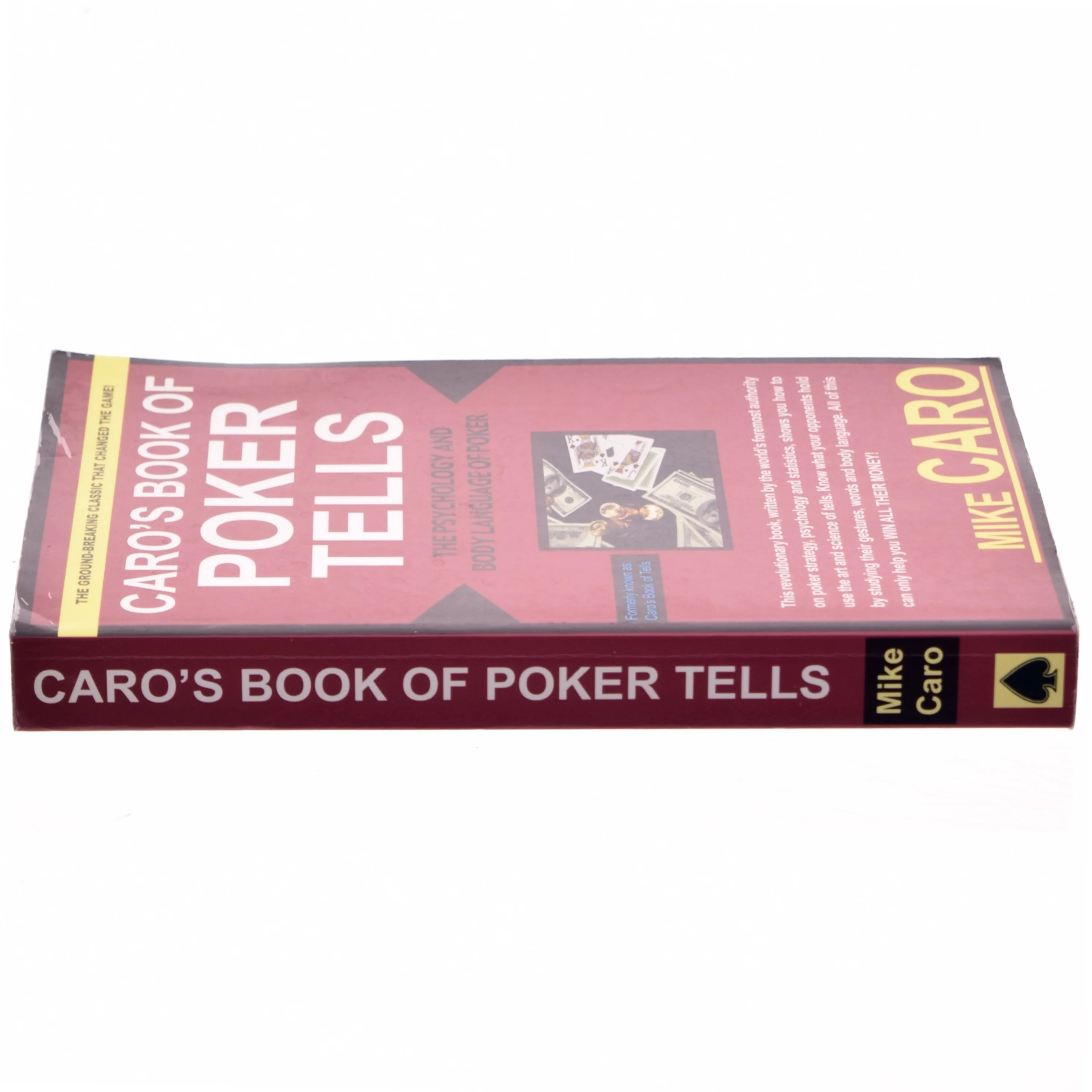 Caro's book of poker tells : the psychology and body language of poker af Mike Caro (Bog)