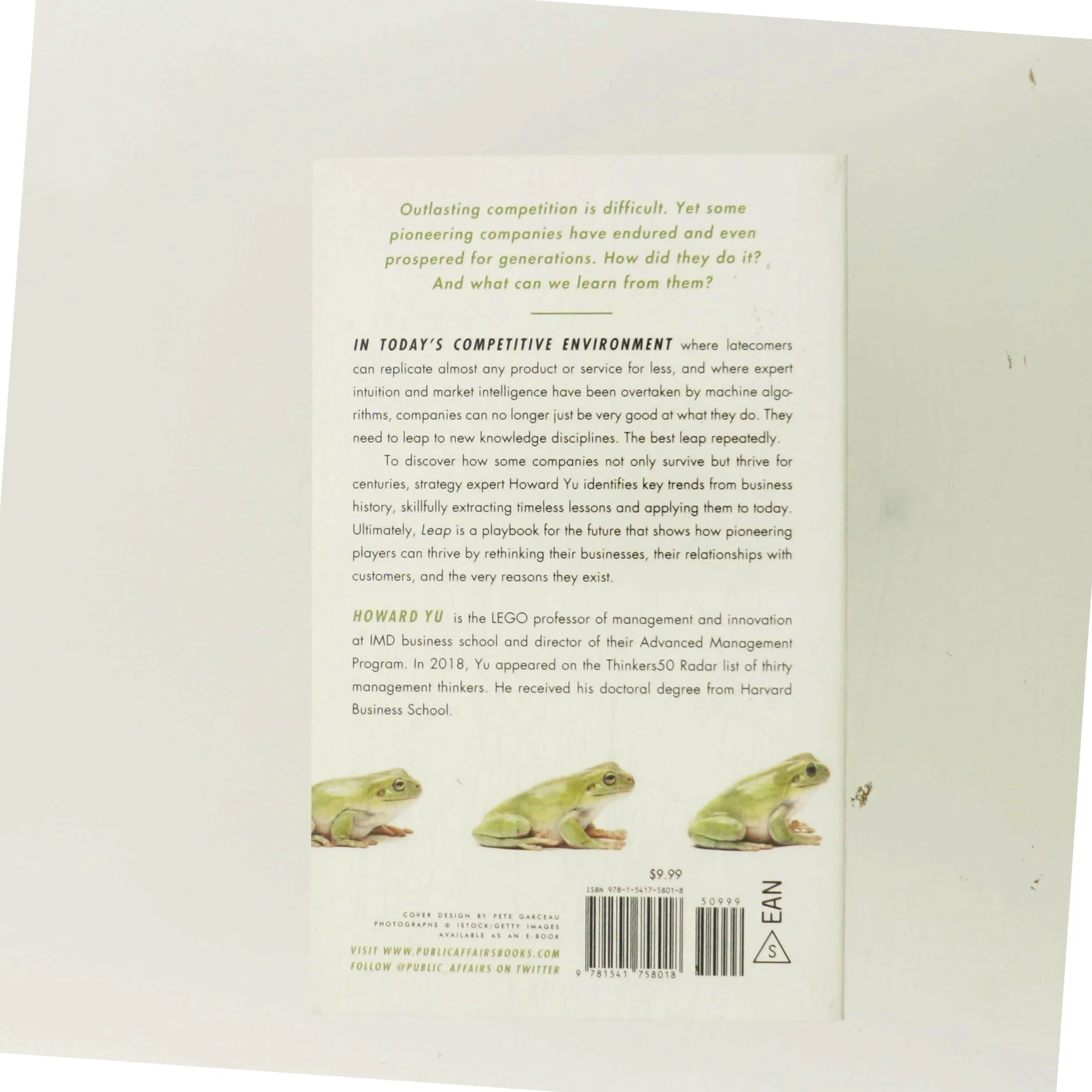 Leap af Howard Yu (Bog)