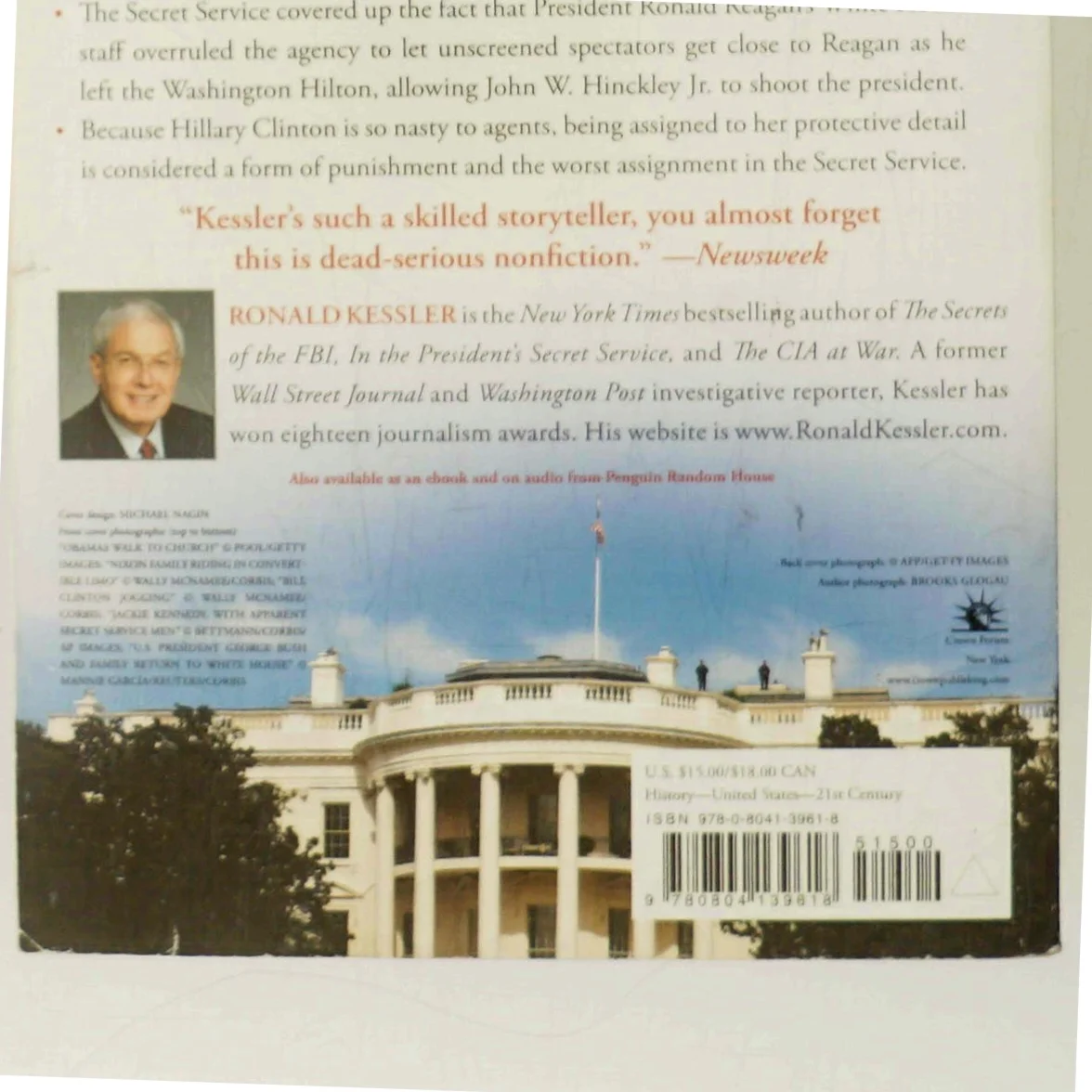 The First Family Detail af Ronald Kessler (Bog)