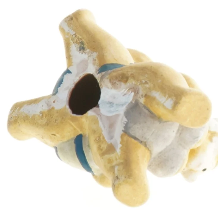 Keramik figur af badende mennesker (str. 10 x 6 x 7 cm)